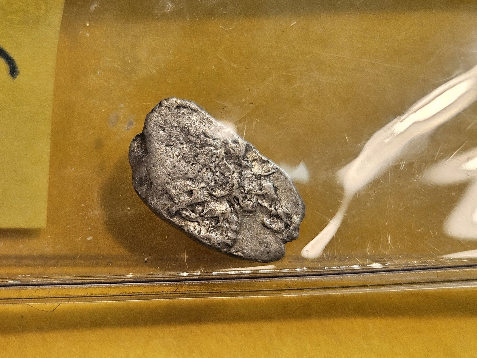 Cool 1689 - 1725 Russia Silver Wire money - 3