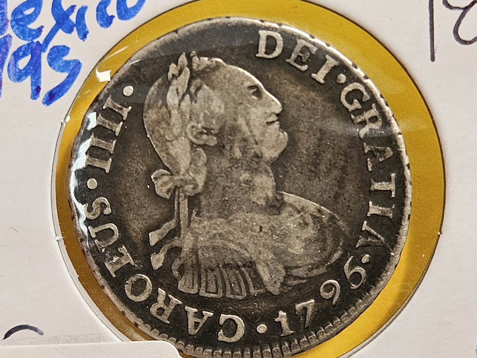 1795 Spanish Colonies Mexico 2 reales: Good looking coin