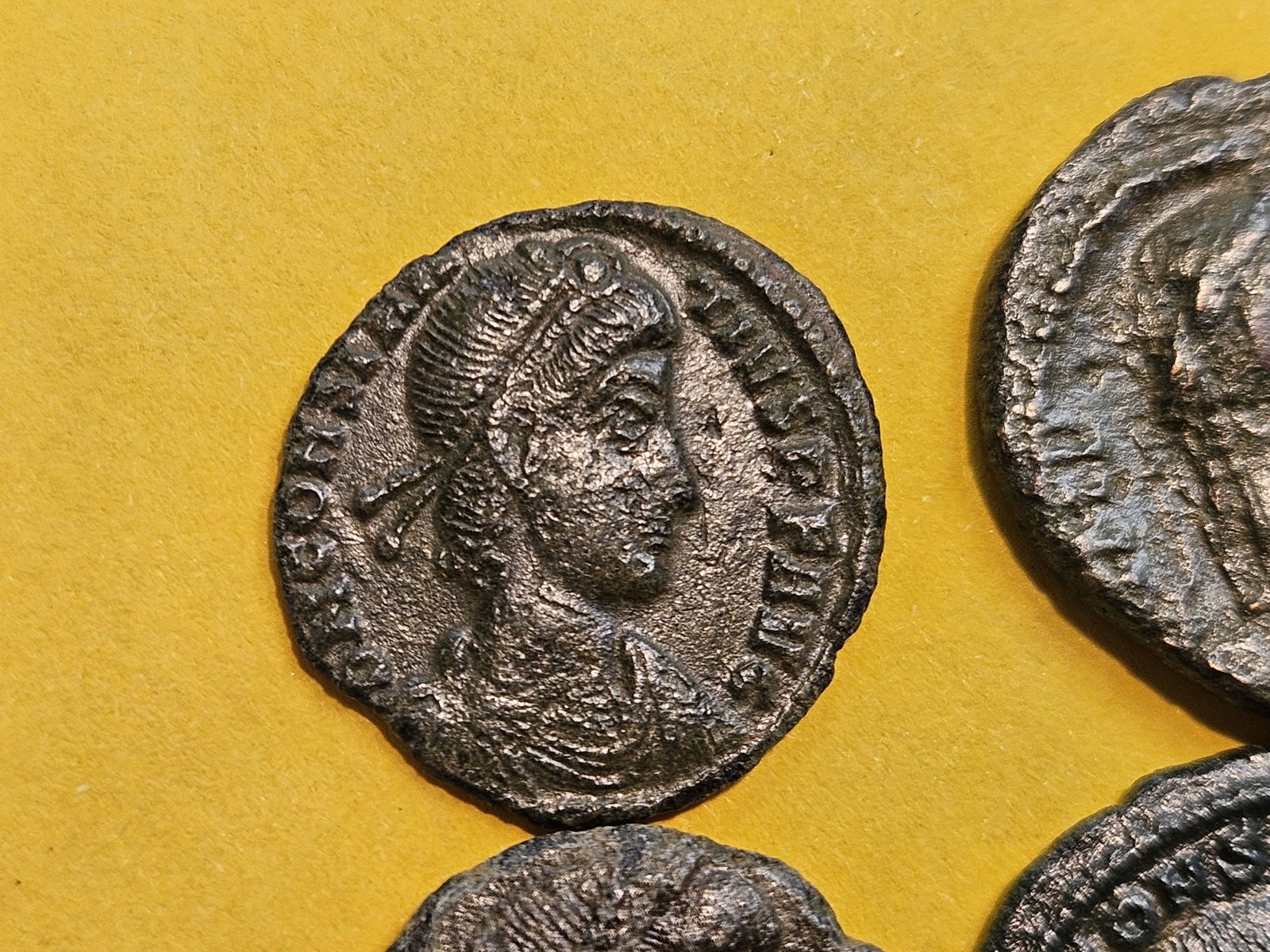 ANCIENTS! Four mixed Roman empire coins - 3