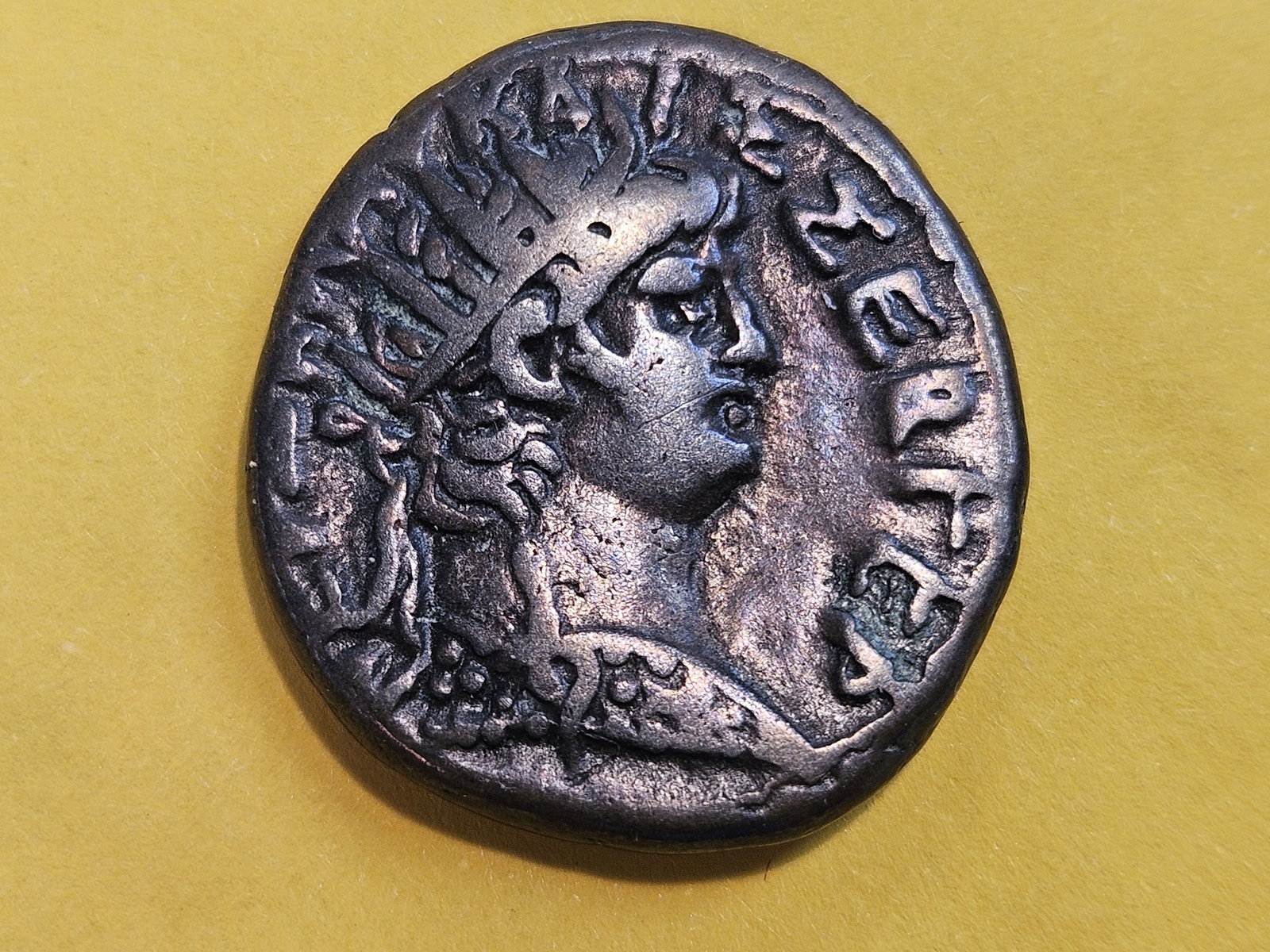 ANCIENT! Nicer Silver Tetradrachm of Nero: 54 - 68 AD
