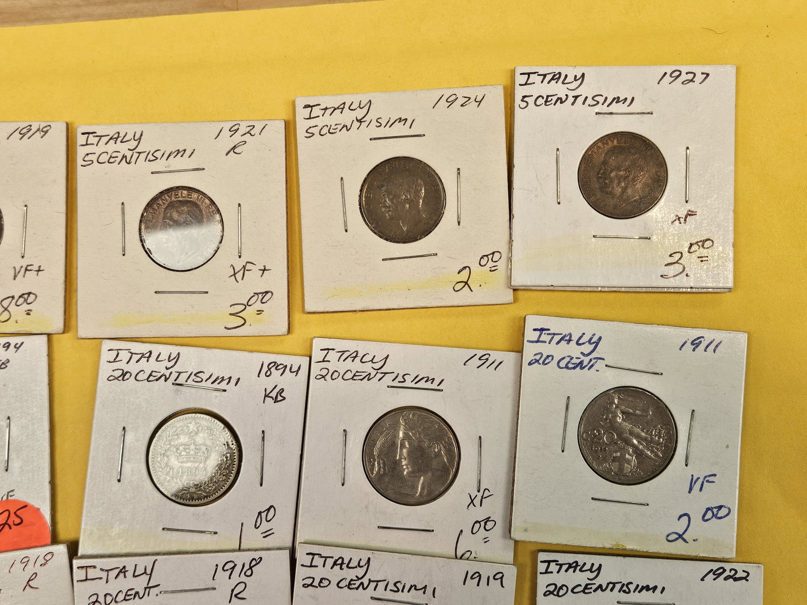 Twenty-four Italian coins - 4