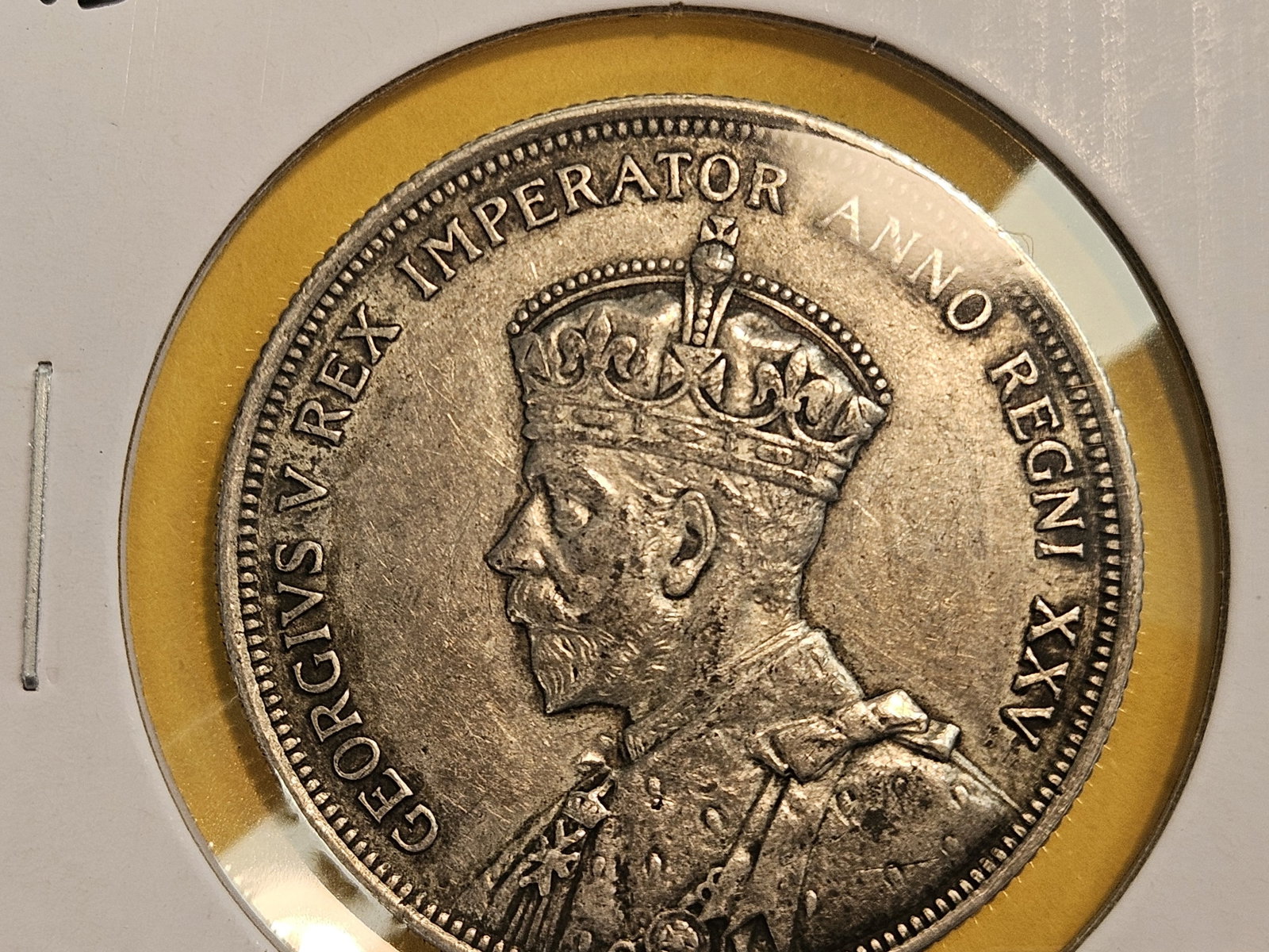 1935 Canada Silver Dollar: Looks about uncirculated