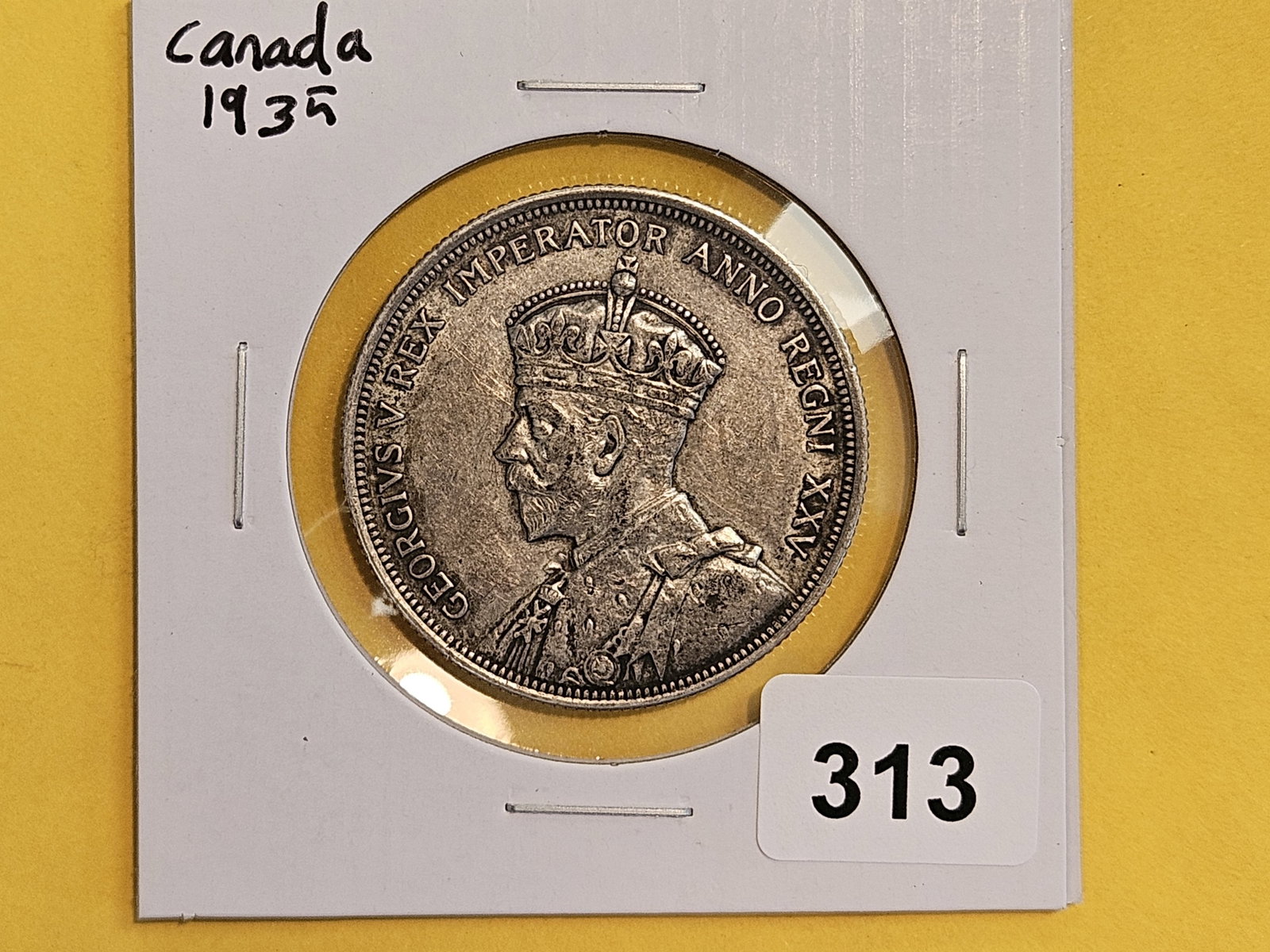 1935 Canada Silver Dollar - 2