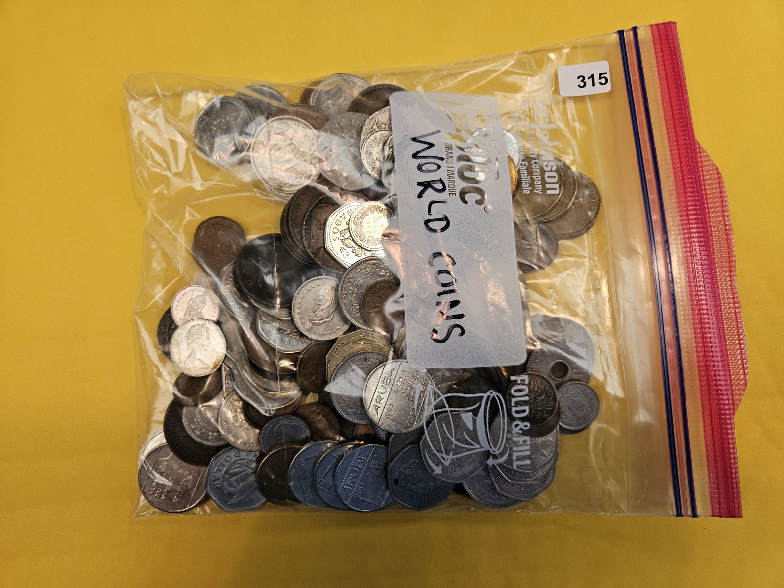 TWO Pounds of Mixed World Coins: Nice mix