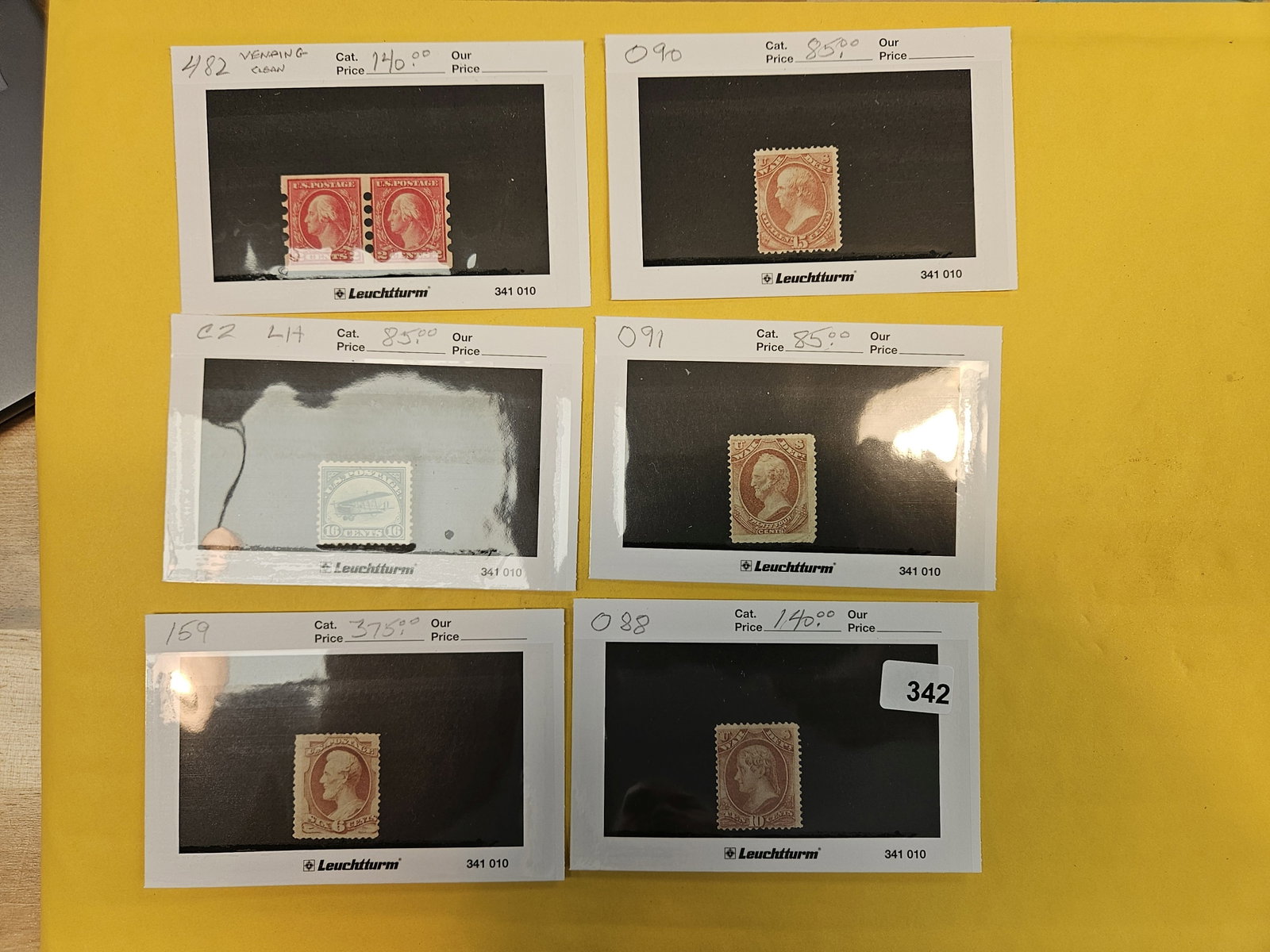 BETTER PHILATELICS!: All these are from Joe Kremel's inventory or personal collection. He owned Kremel's Korner in Chicago and was a well known and respected Stamp dealer. The total retail value of these are $910