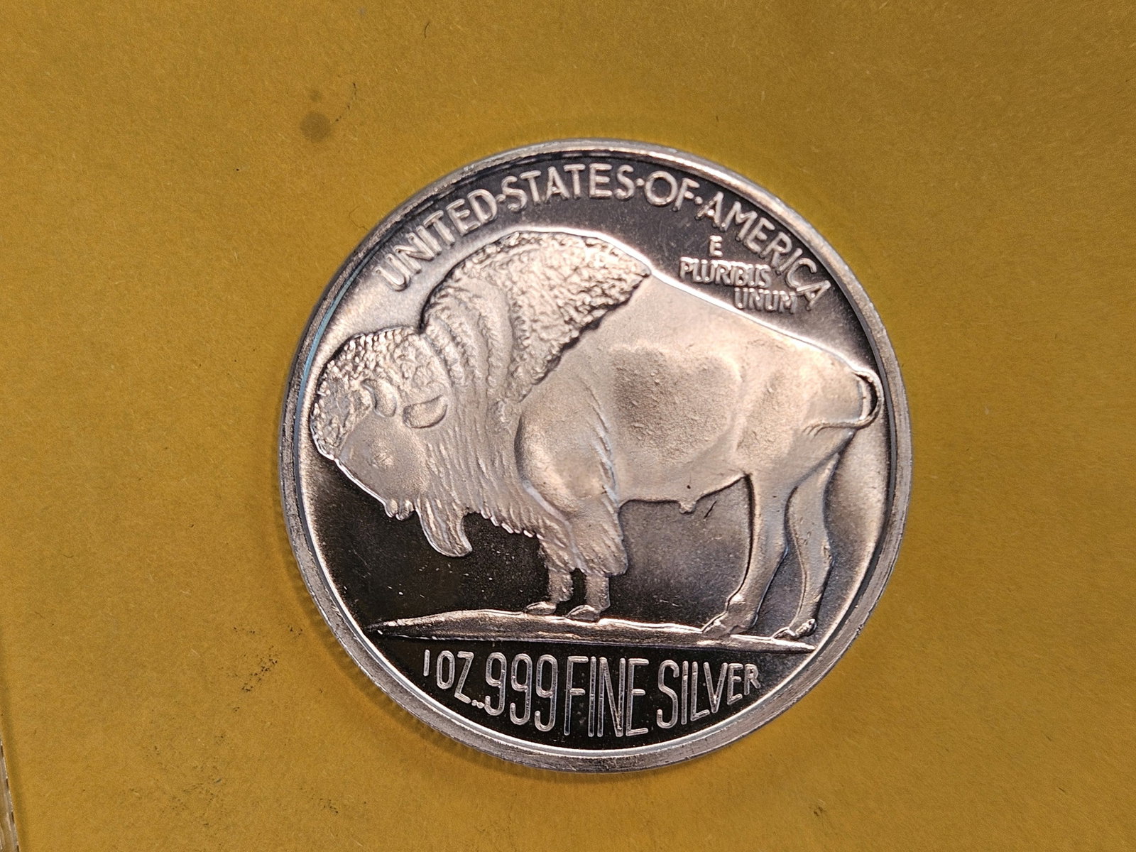 One Troy ounce .999 fine silver art round - 2