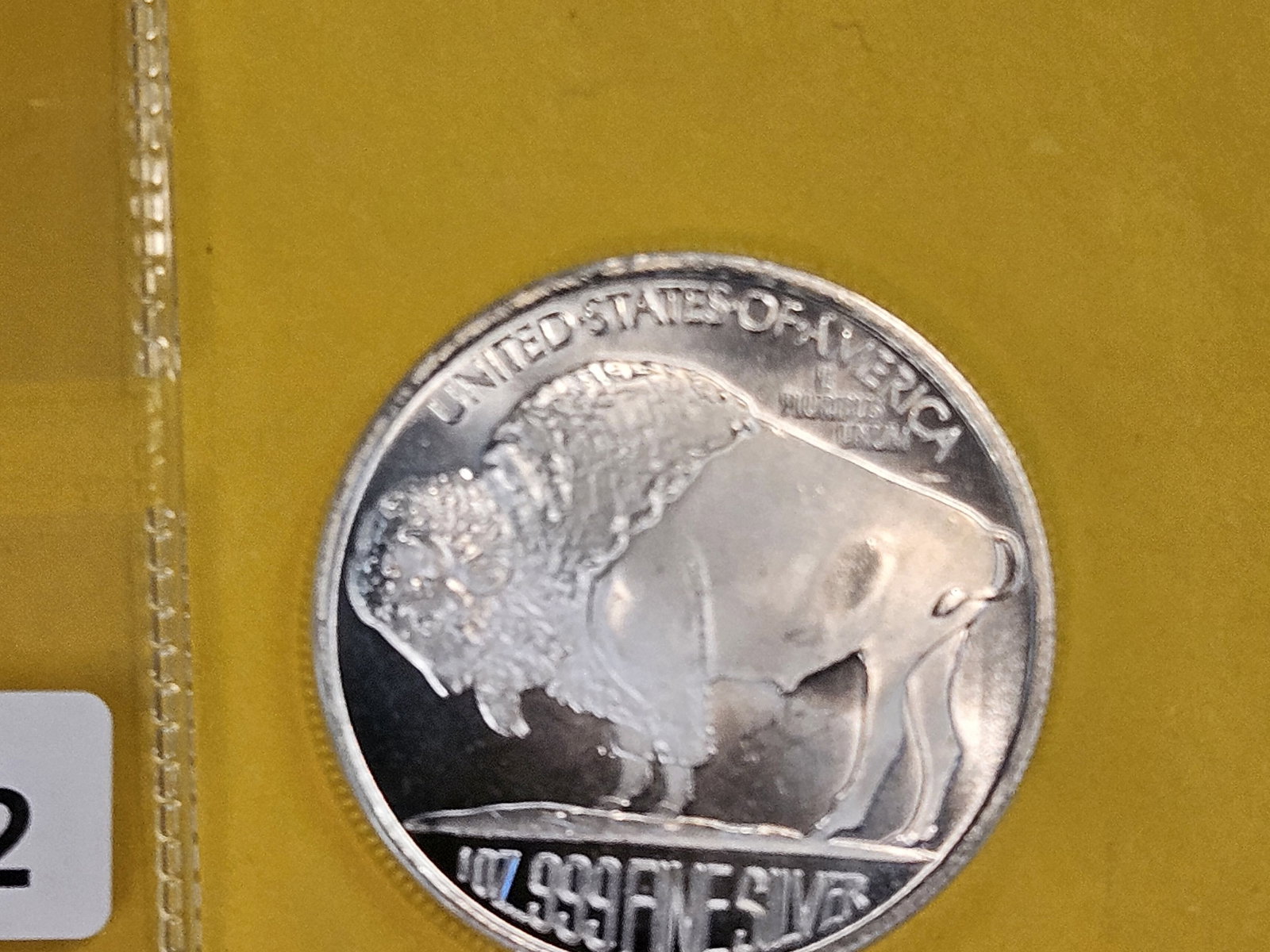 One Troy ounce .999 fine silver art round - 2