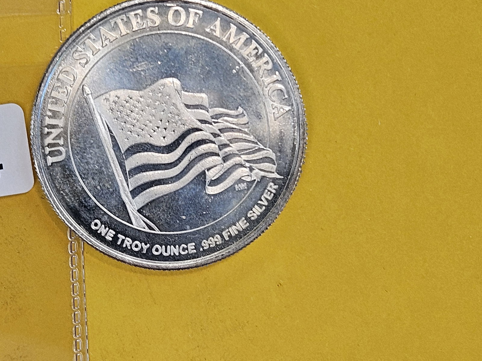 One Troy ounce .999 fine silver art round - 2