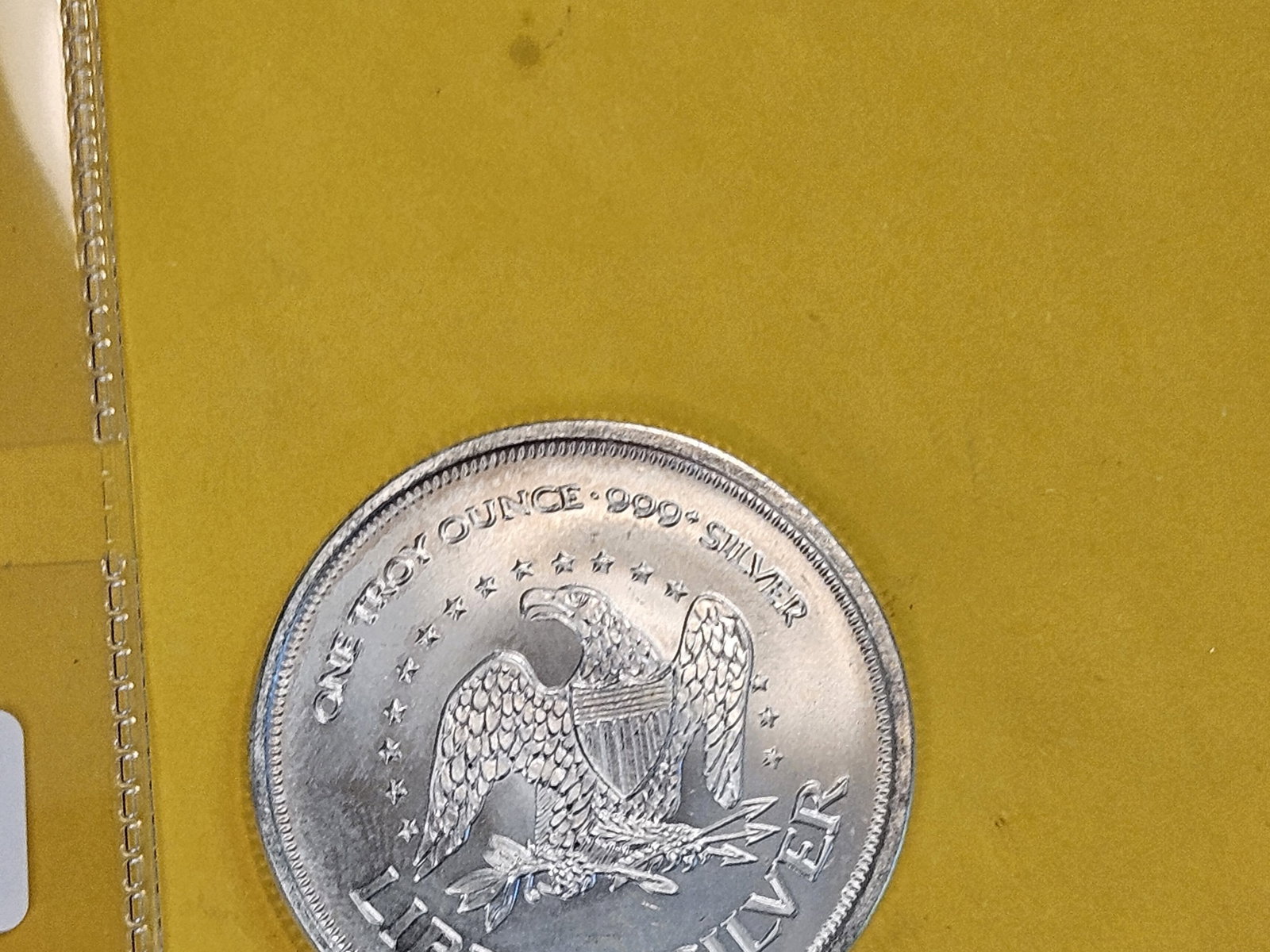 One Troy ounce .999 fine silver art round - 2