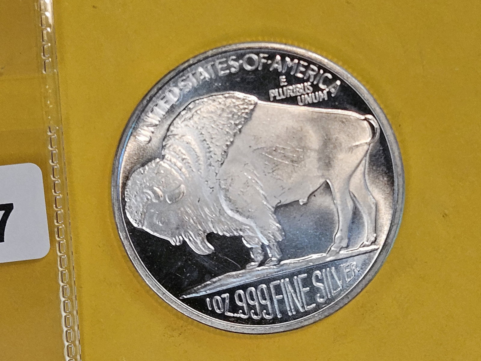 One Troy ounce .999 fine silver art round - 2