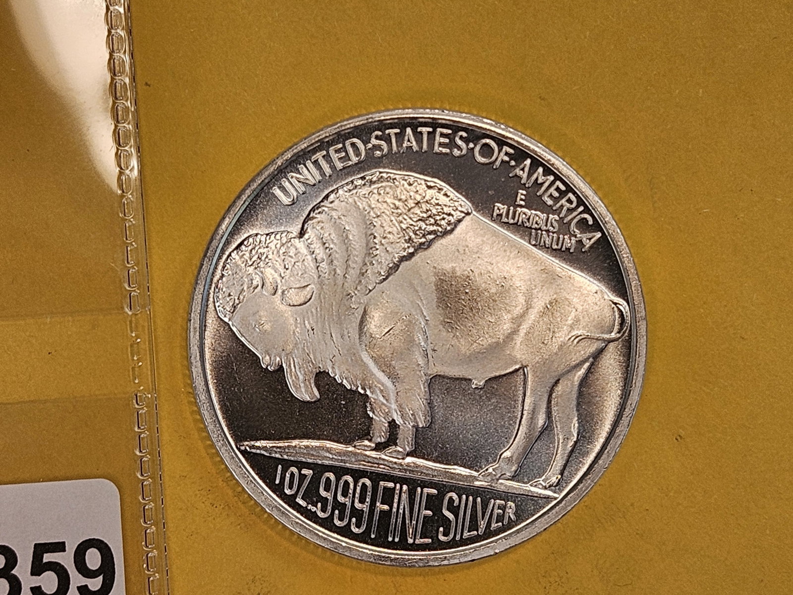 One Troy ounce .999 fine silver art round - 2