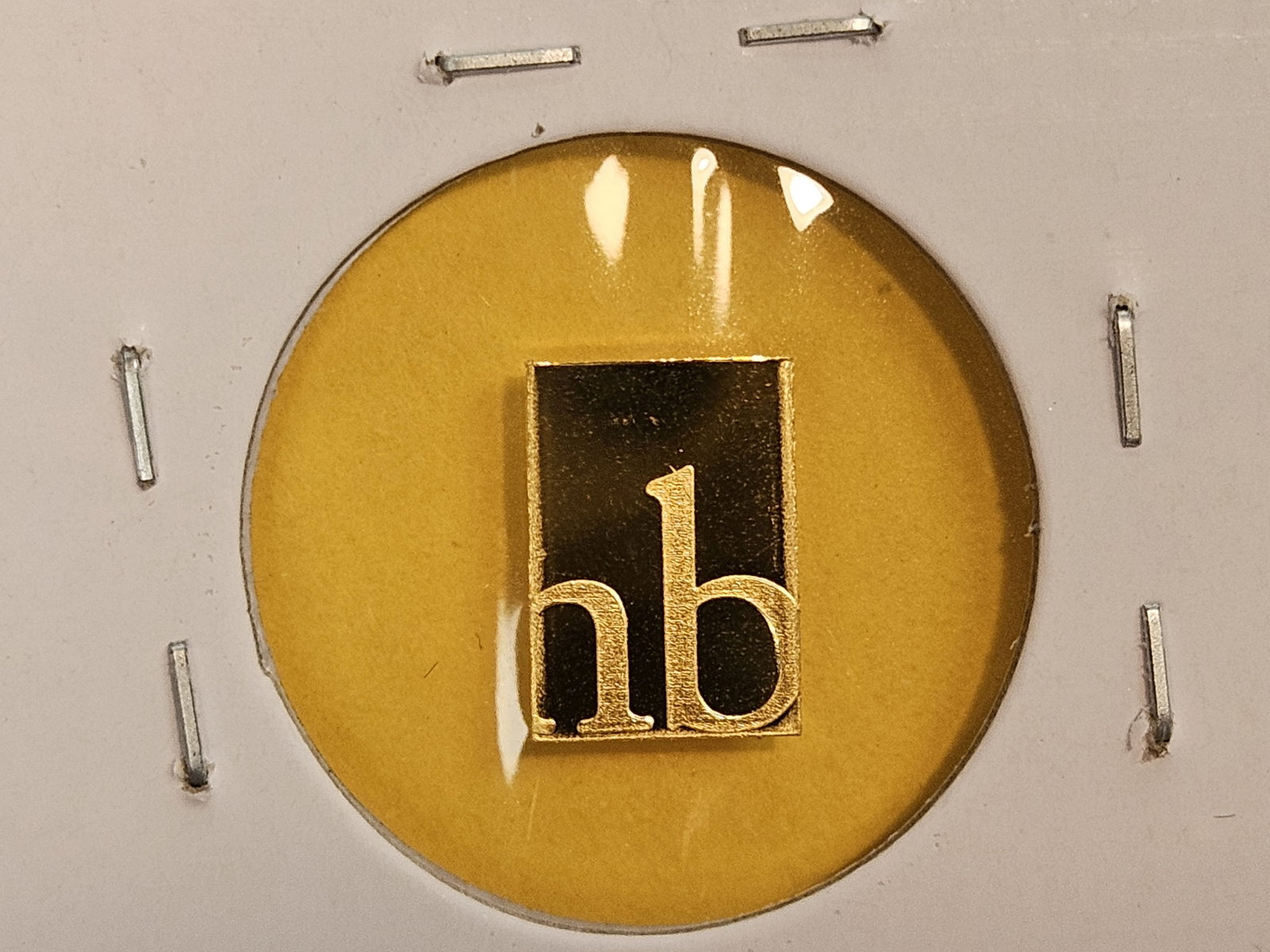GOLD! Valcambi Suisse One Gram .9999 fine gold bar - 2