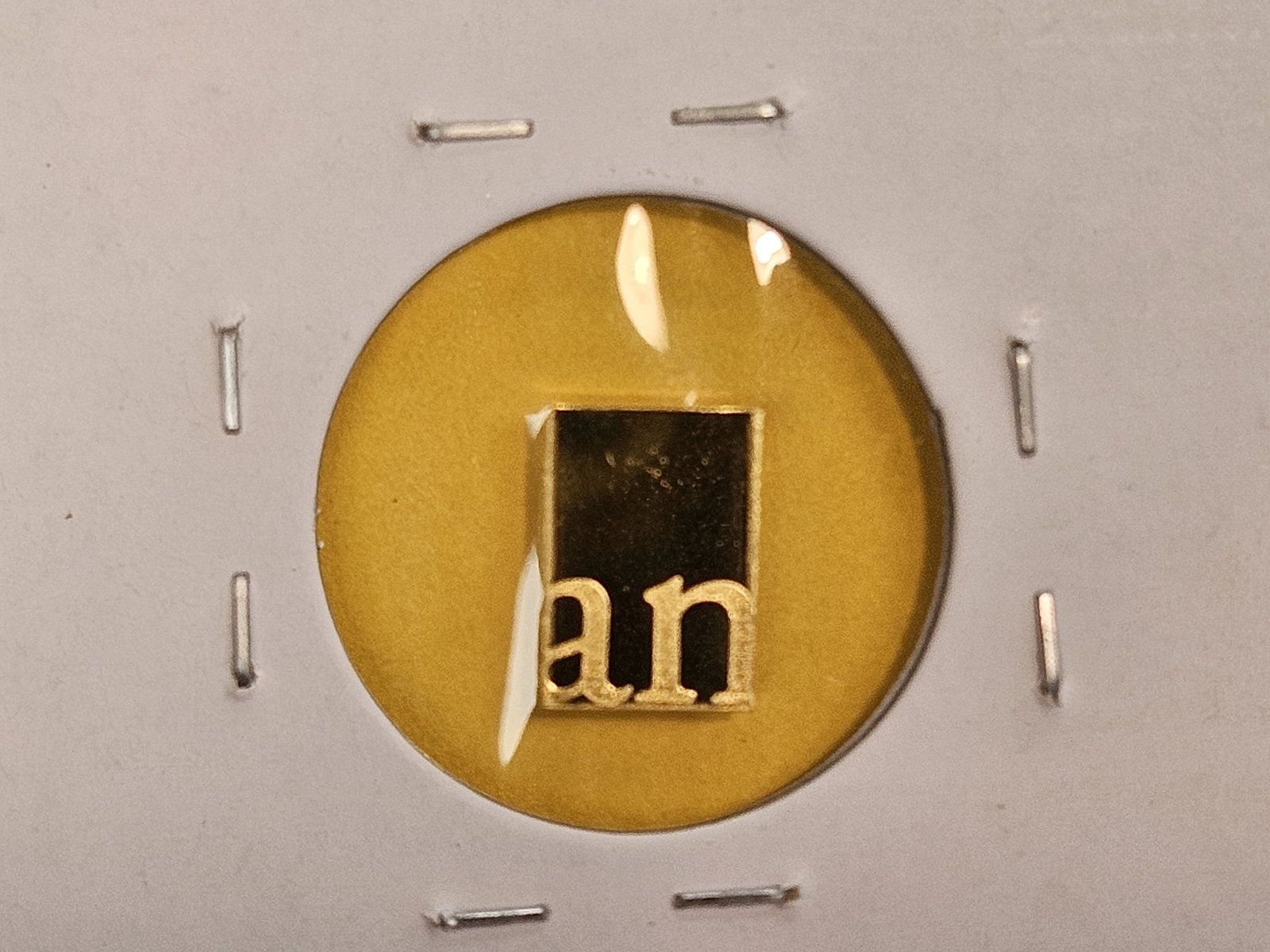 GOLD! Valcambi Suisse One Gram .9999 fine gold bar - 2
