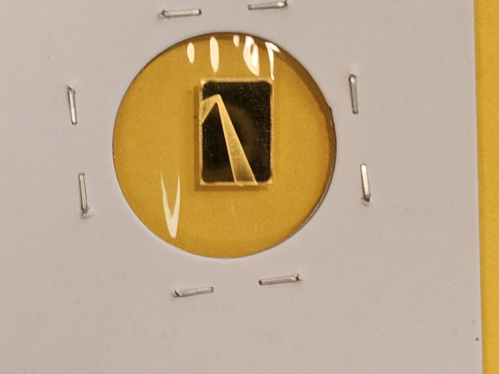 GOLD! Valcambi Suisse One Gram .9999 fine gold bar - 2