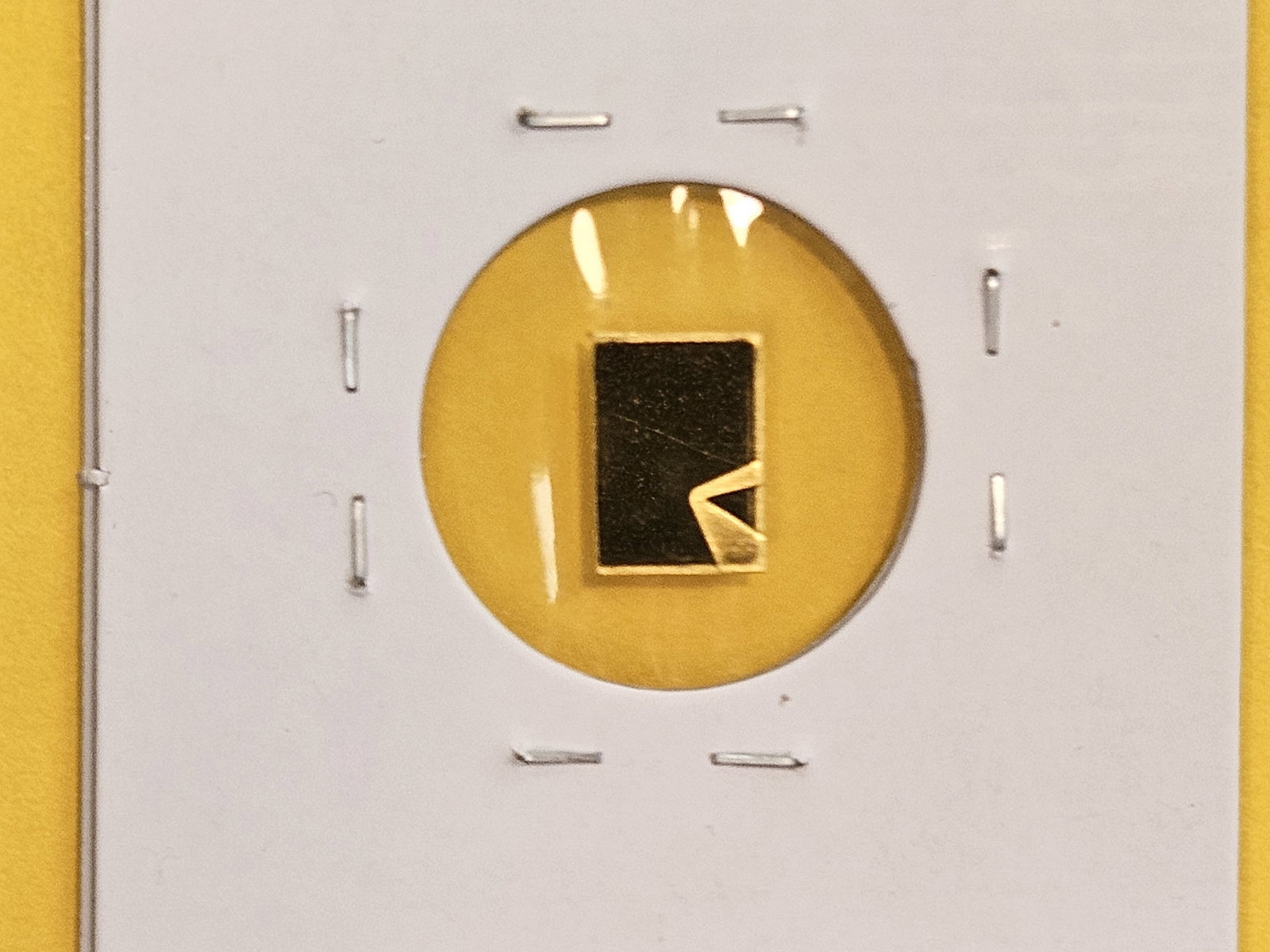 GOLD! Valcambi Suisse One Gram .9999 fine gold bar - 2
