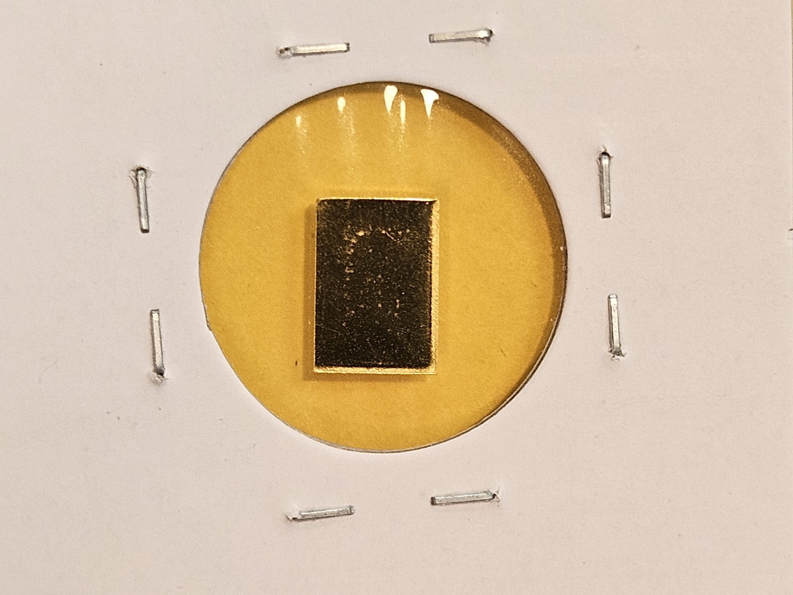 GOLD! Valcambi Suisse One Gram .9999 fine gold bar - 2