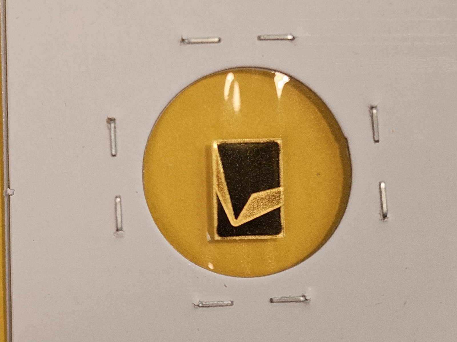 GOLD! Valcambi Suisse One Gram .9999 fine gold bar - 2