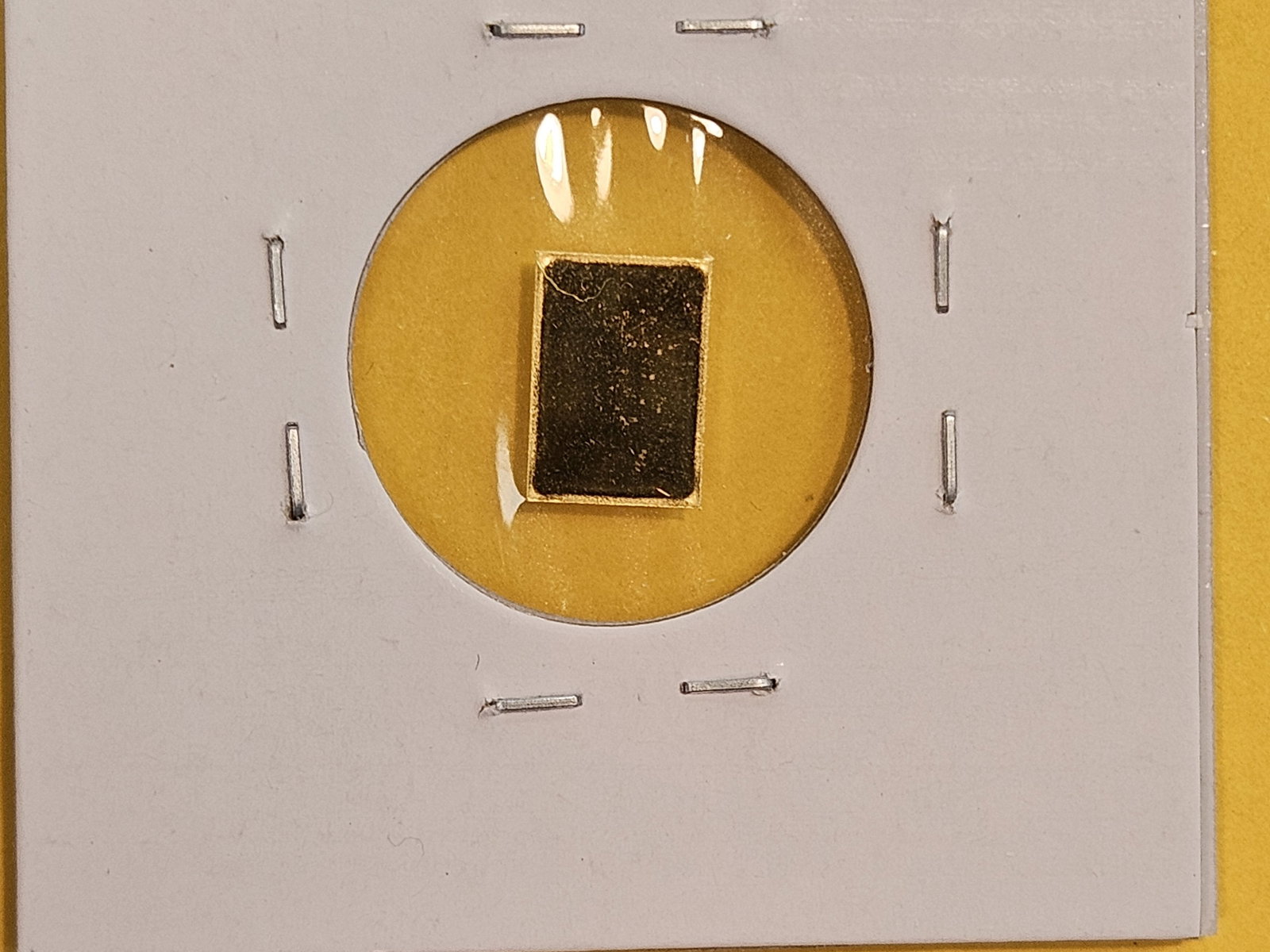 GOLD! Valcambi Suisse One Gram .9999 fine gold bar - 2