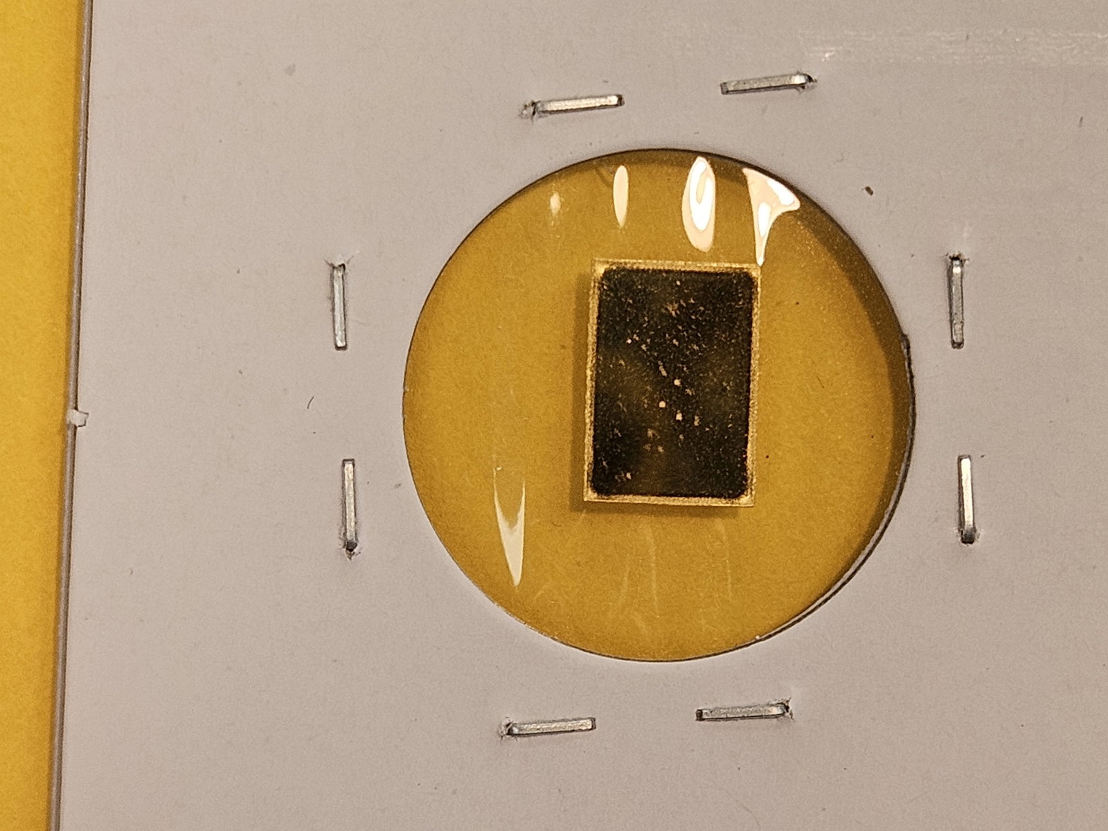 GOLD! Valcambi Suisse One Gram .9999 fine gold bar - 2