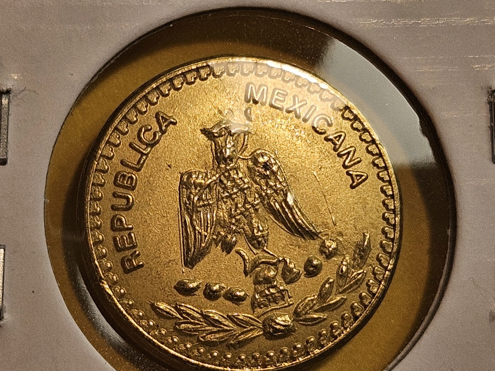 GOLD! GEM Uncirculated Gold Mexican Wedding Token - 4