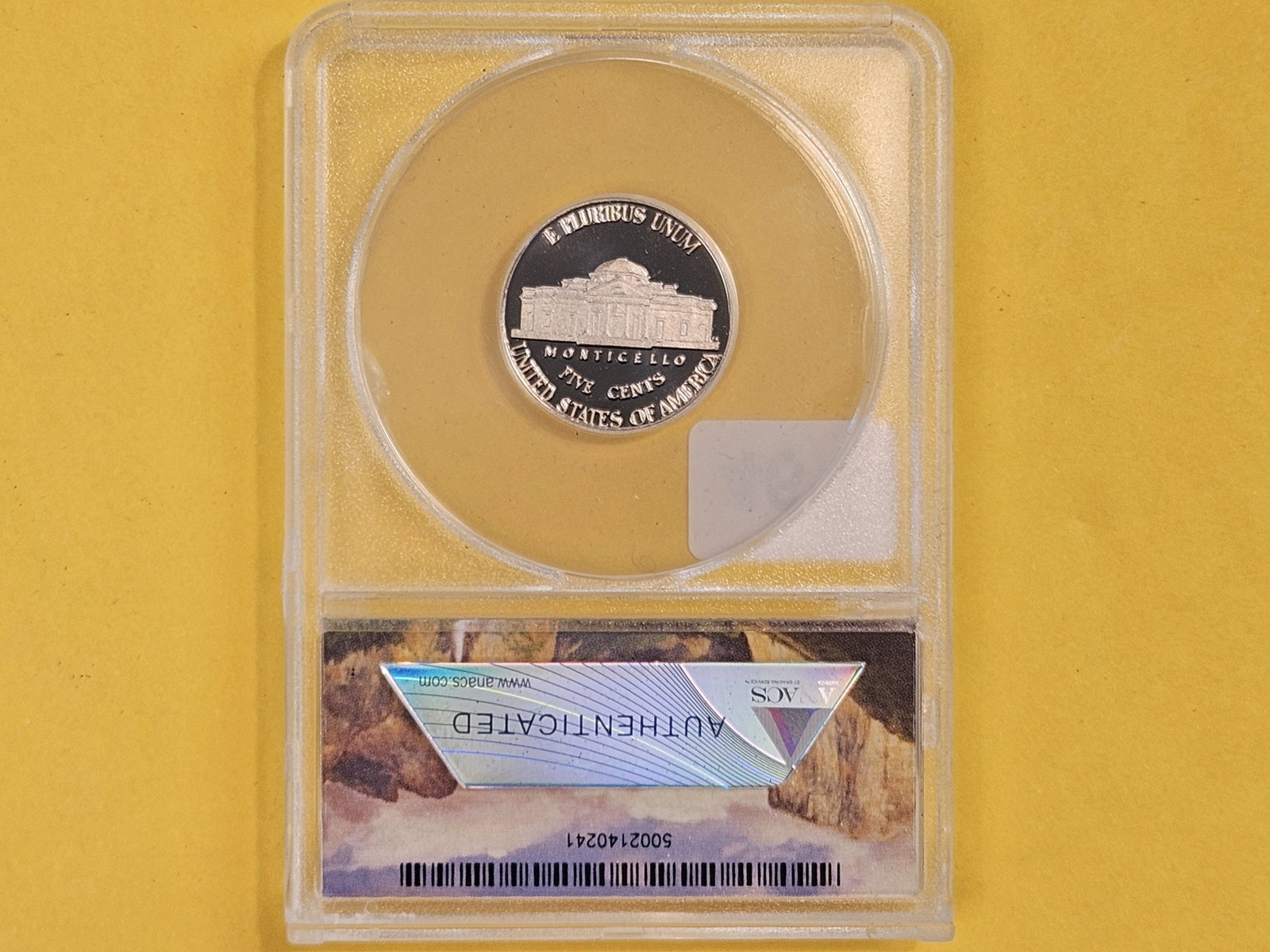 PERFECT! ANACS 2011-S Jefferson Nickel in Proof 70 Deep Cameo - 3