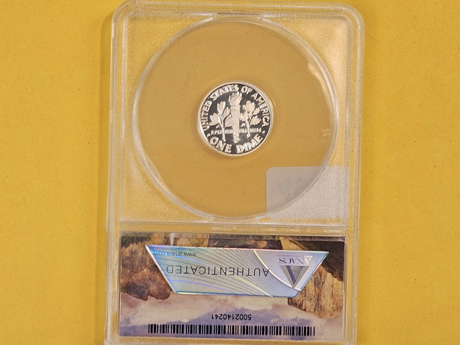 PERFECT! ANACS 2011-S SILVER Roosevelt Dime in proof 70 Deep Cameo - 3