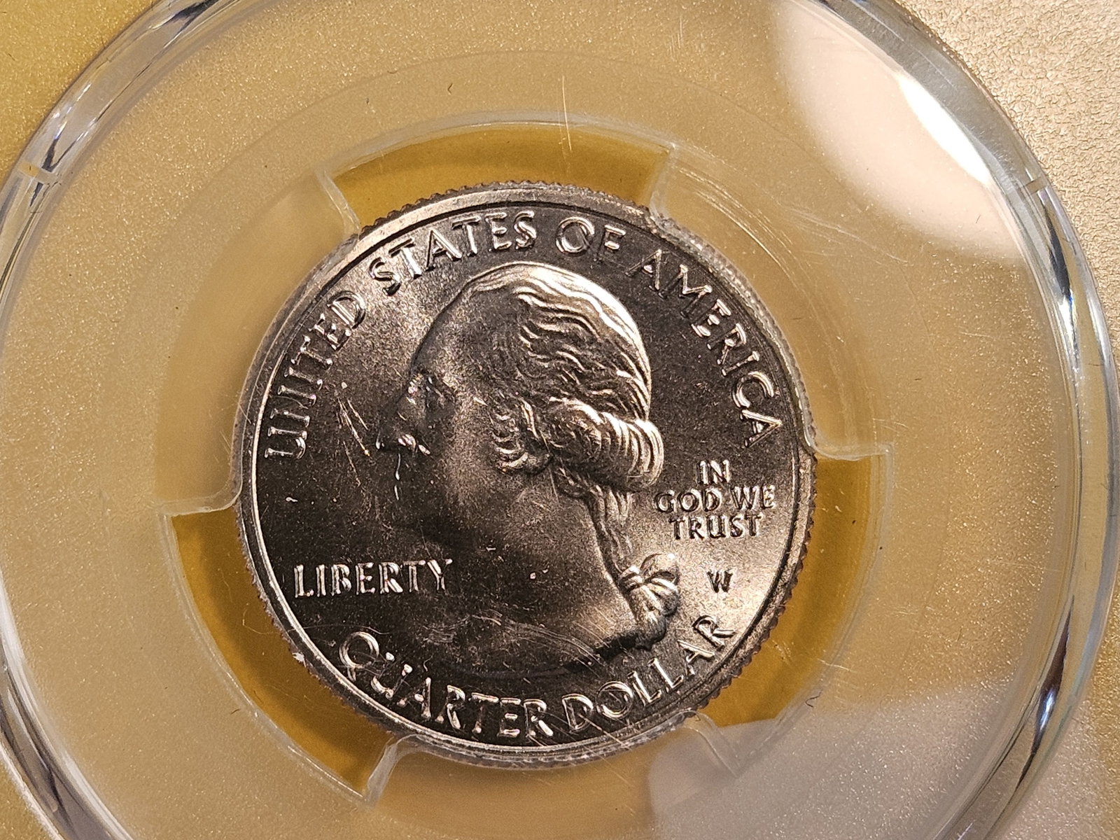 GEM! PCGS 2019-W Washington Quarter in Mint State 65 - 4