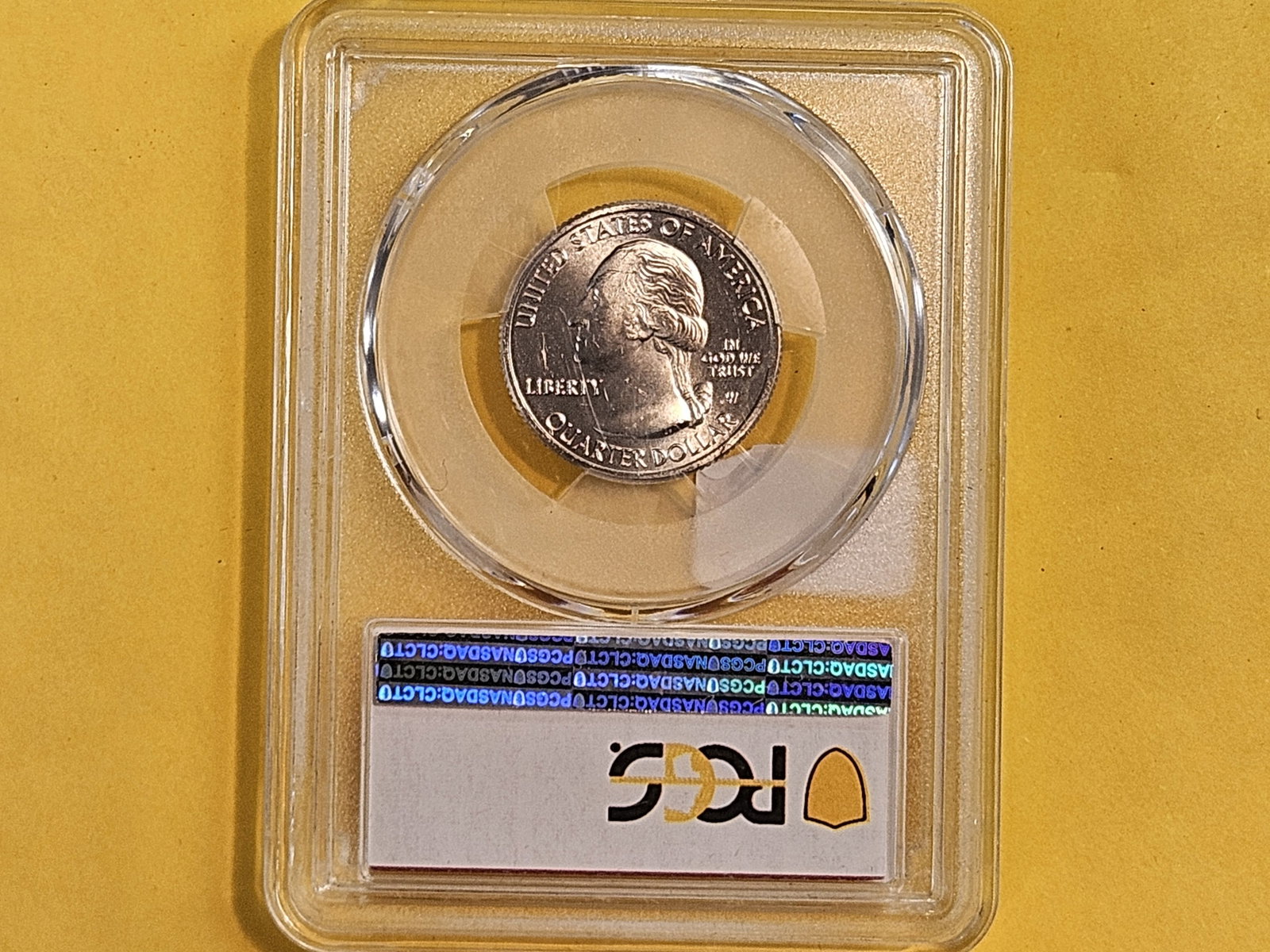 GEM! PCGS 2019-W Washington Quarter in Mint State 65 - 3