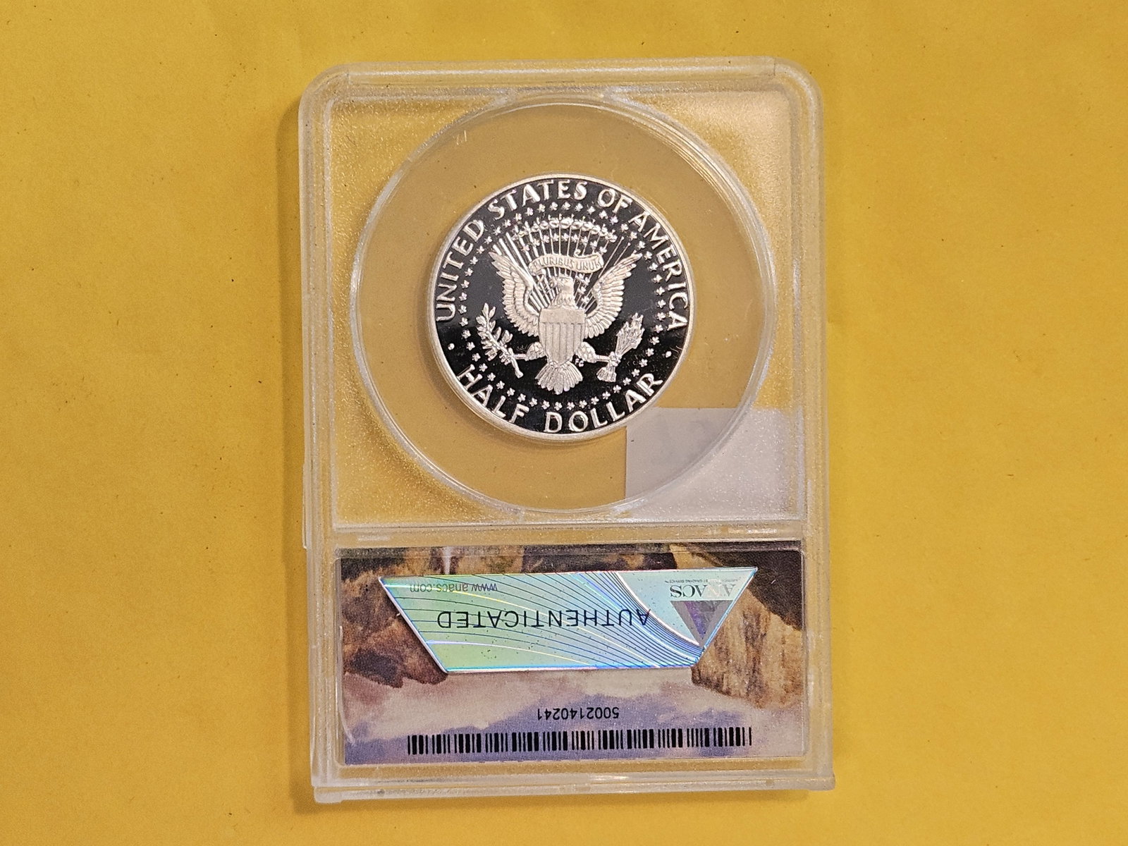 PERFECT! ANACS 2011-S SILVER Kennedy Half Dollar in Proof Deep Cameo 70 - 3