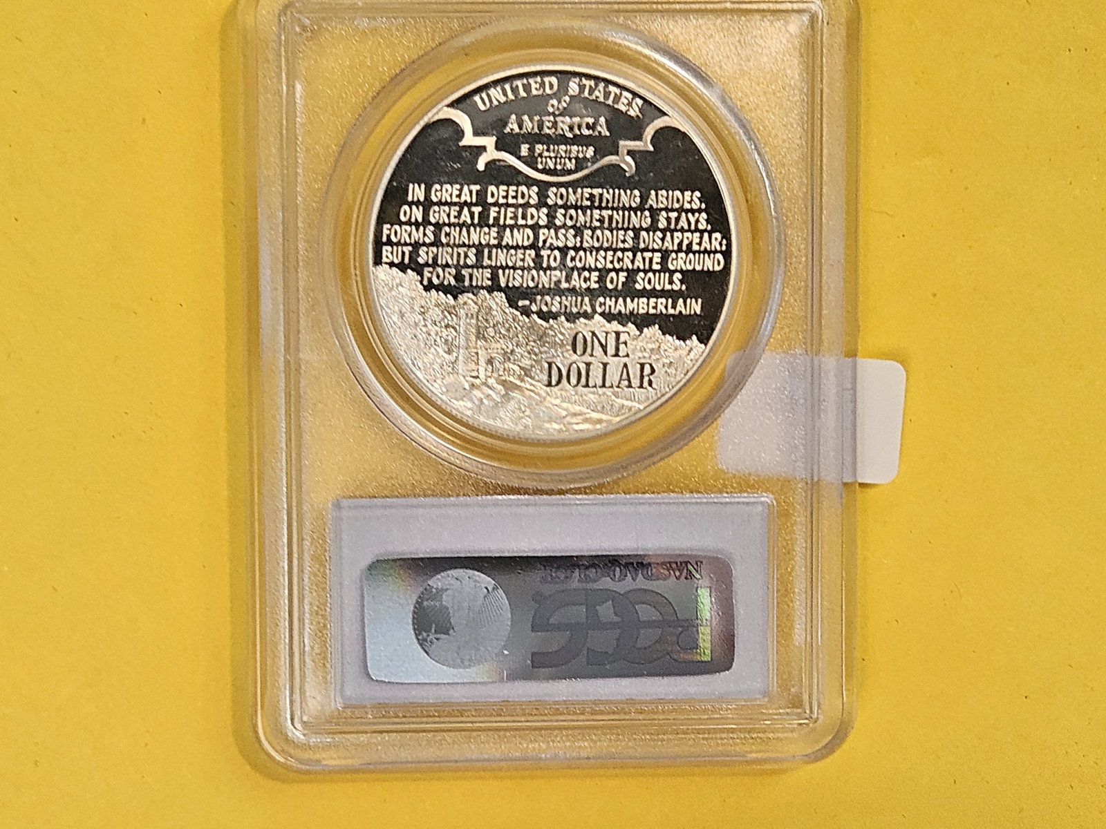 PCGS 1995-S Commemorative Silver Dollar in Proof 69 Deep Cameo - 2