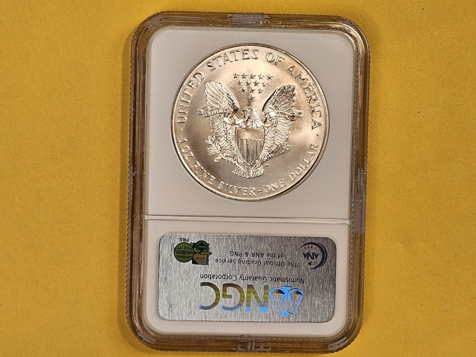 Better Date NGC 1994 American Silver Eagle - 2
