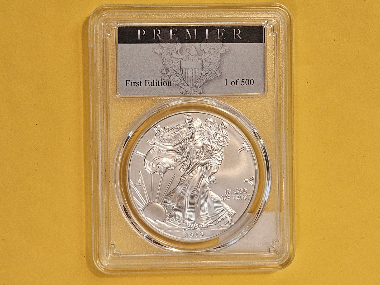 PERFECT! PCGS 2020-W American Silver Eagle in Specimen 70 - 2
