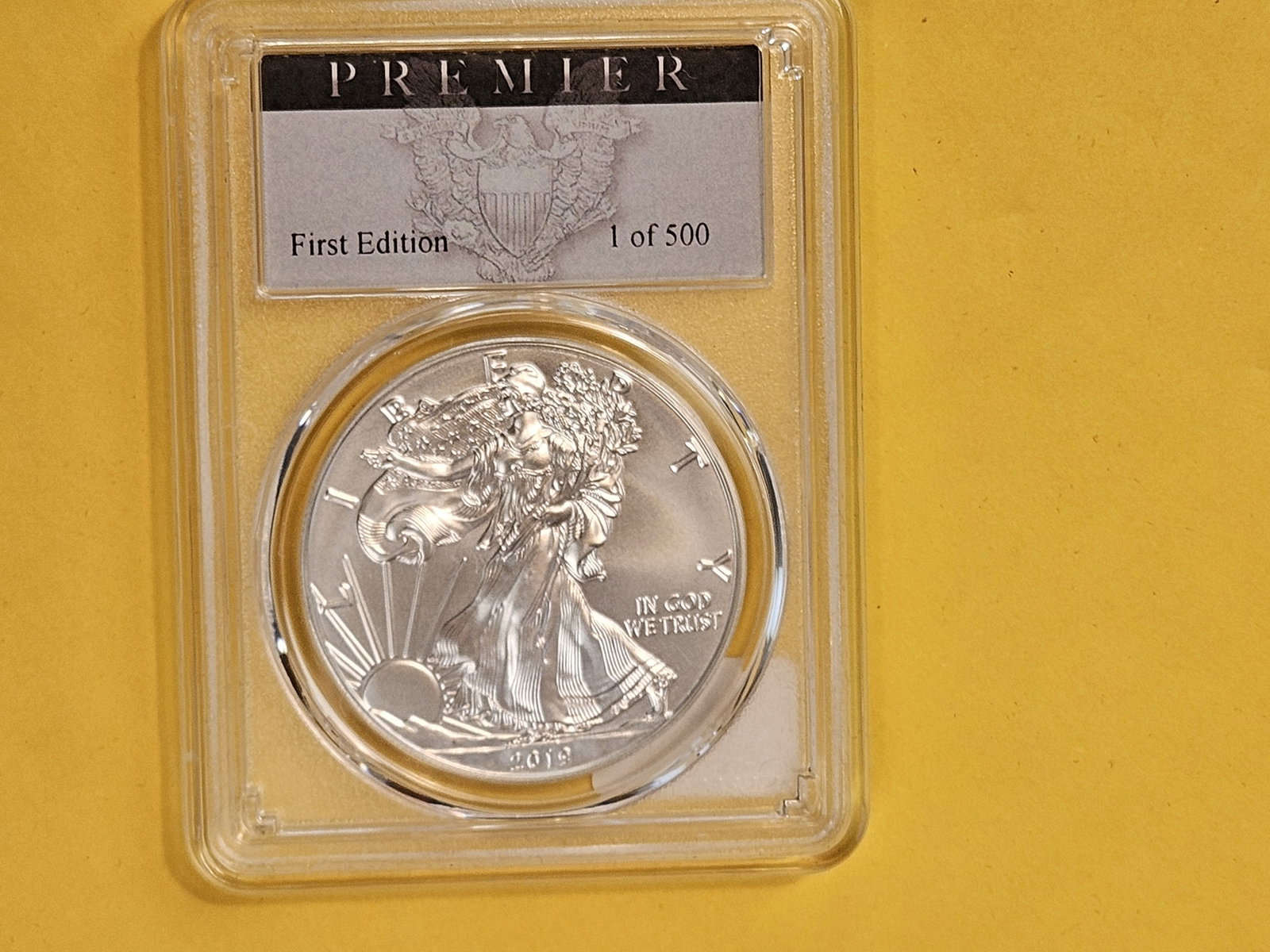 PERFECT! PCGS 2019-W American Silver Eagle in Specimen 70 - 2