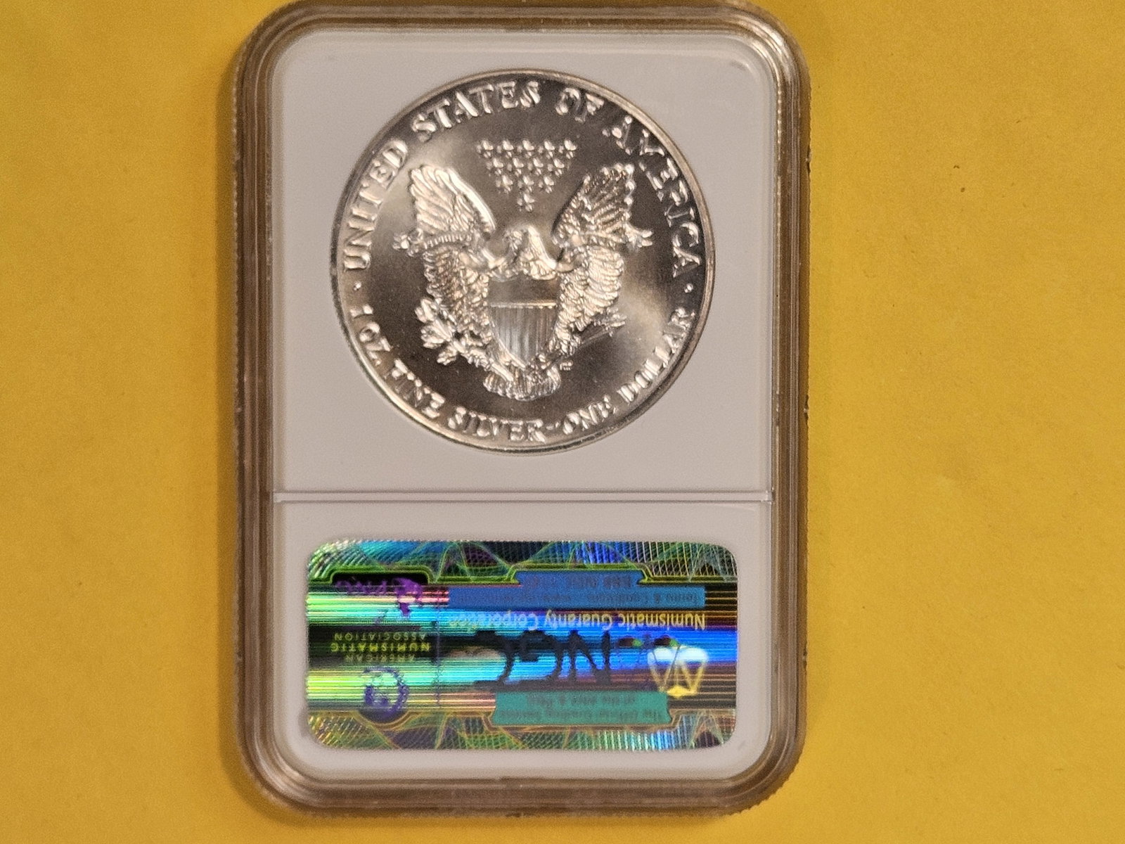 NGC 1989 American Silver Eagle in Mint State 69 - 2