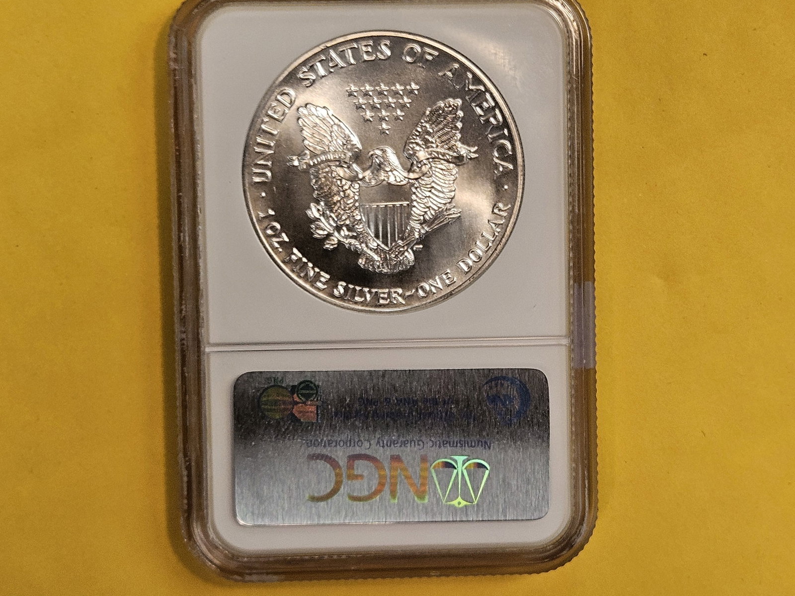 NGC 1990 American Silver Eagle in Mint State 69 - 2