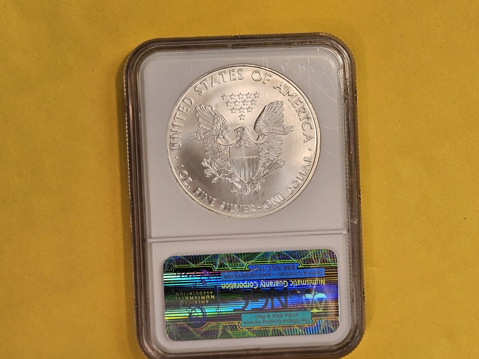 NGC 2009 American Silver Eagle in Mint State 69 - 2