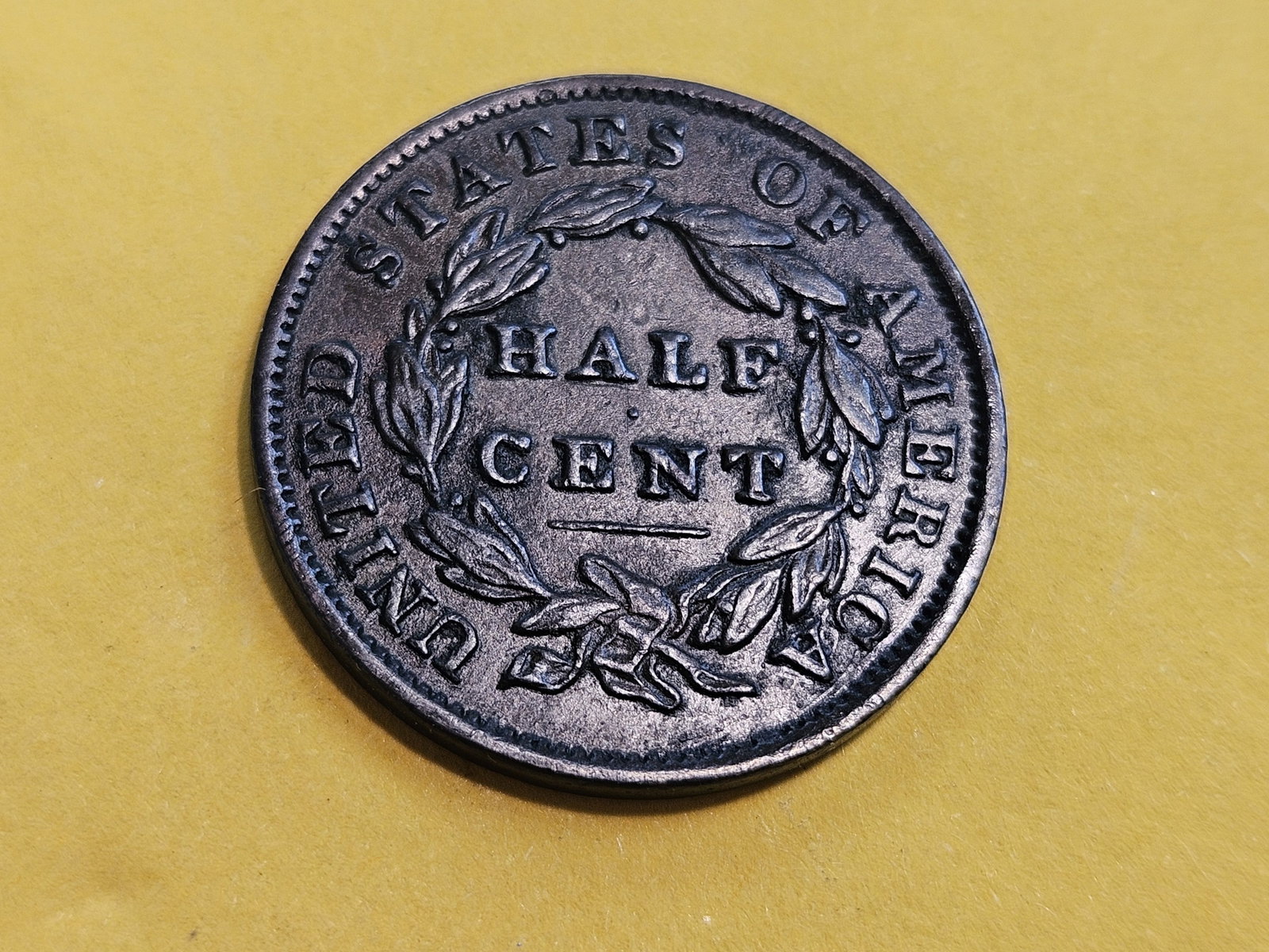 Very Nice 1834 Classic Head Half-Cent in About Uncirculated - 7