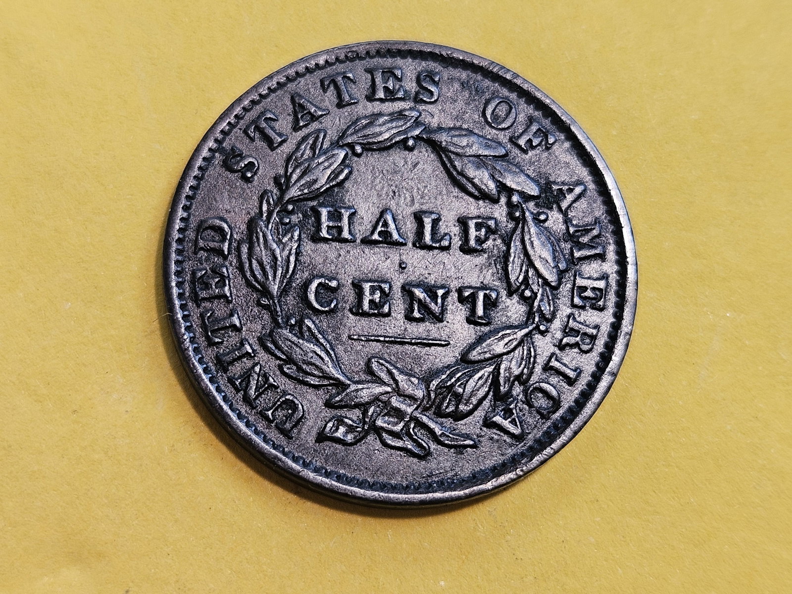 Very Nice 1834 Classic Head Half-Cent in About Uncirculated - 8