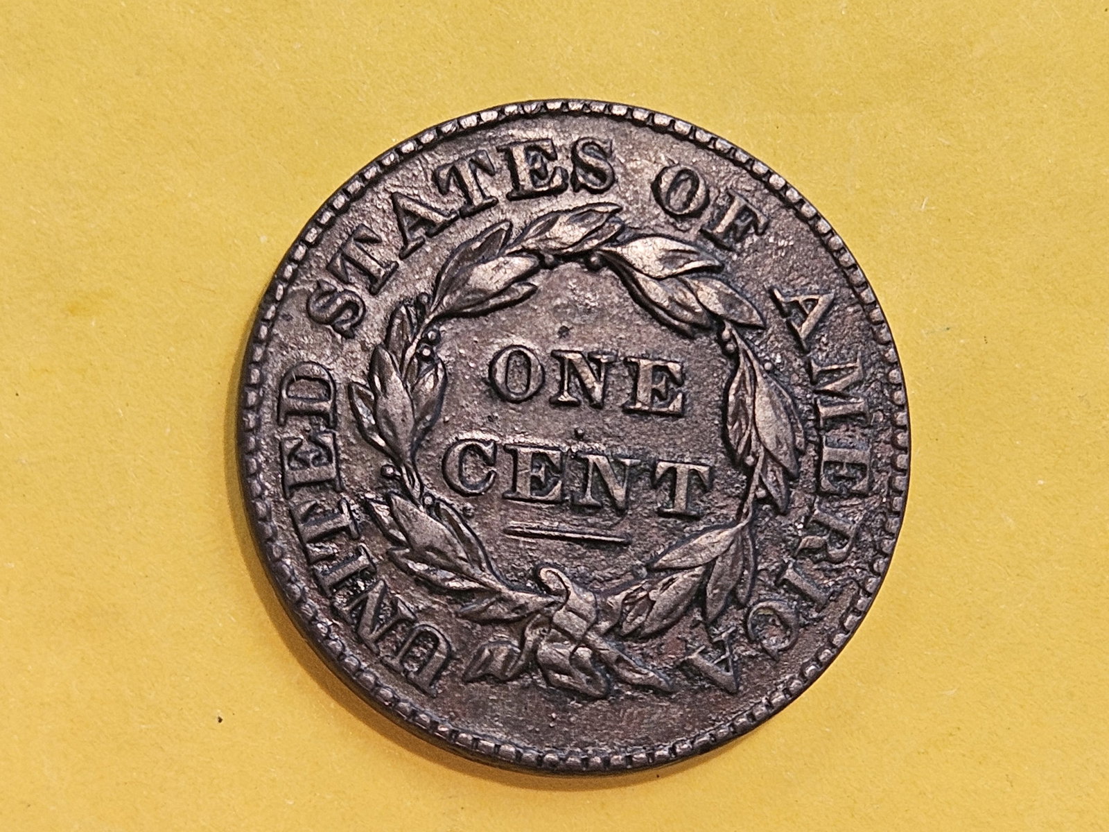 1829 Coronet Head Large Cent in Extra Fine plus - details - 7