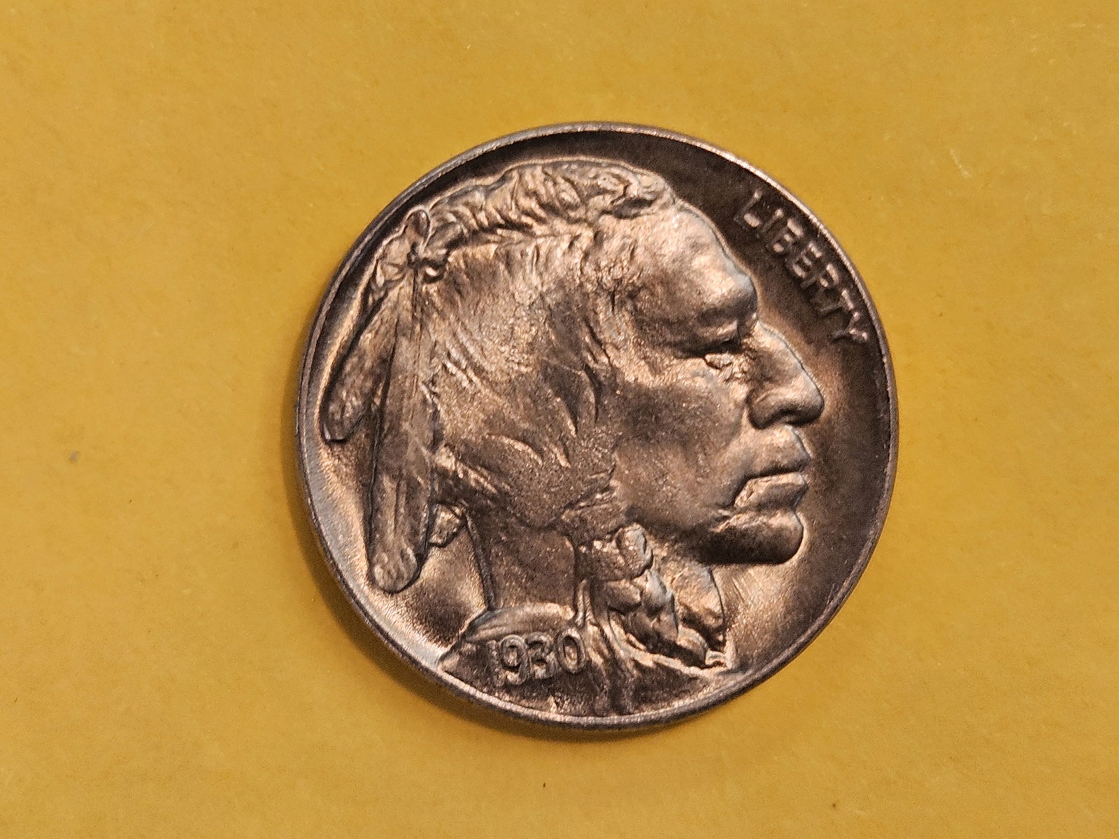 GEM Brilliant Uncirculated plus 1930-S Buffalo Nickel - 5