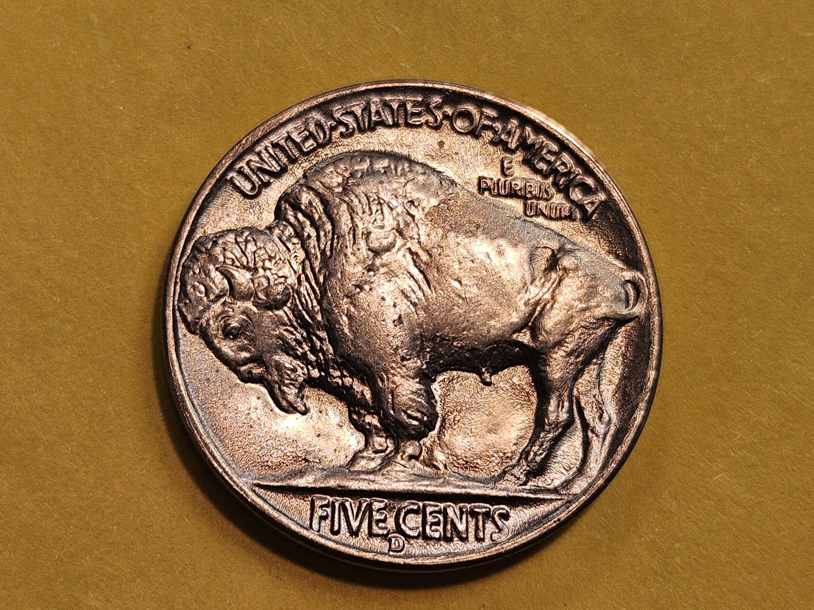 GEM Brilliant Uncirculated plus 1938-D Buffalo Nickel - 7