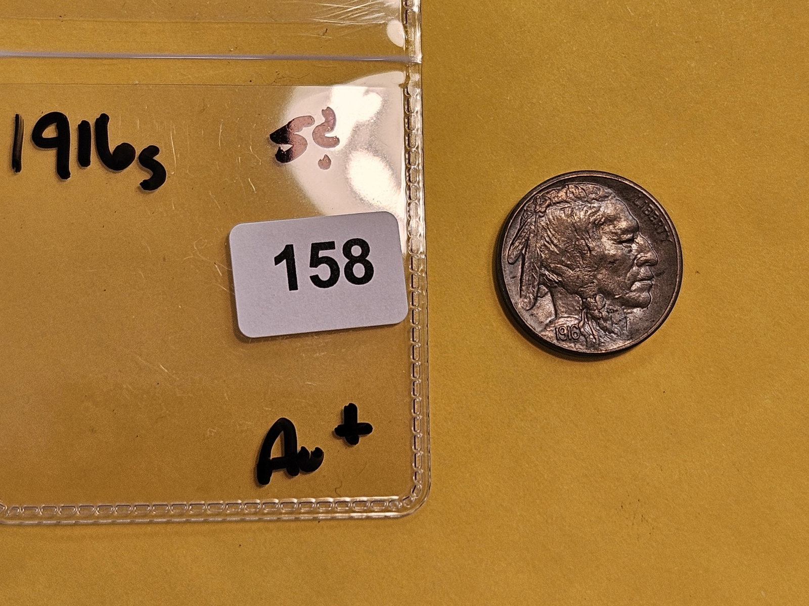 Semi-Key 1916-S Buffalo Nickel - 2