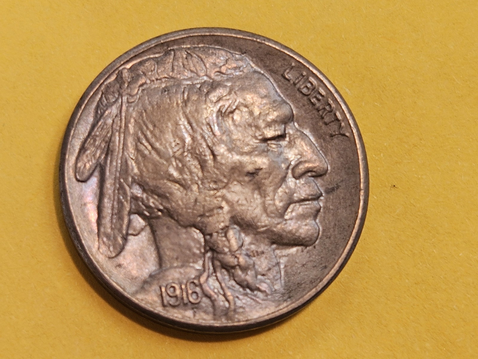 Semi-Key 1916-S Buffalo Nickel - 3
