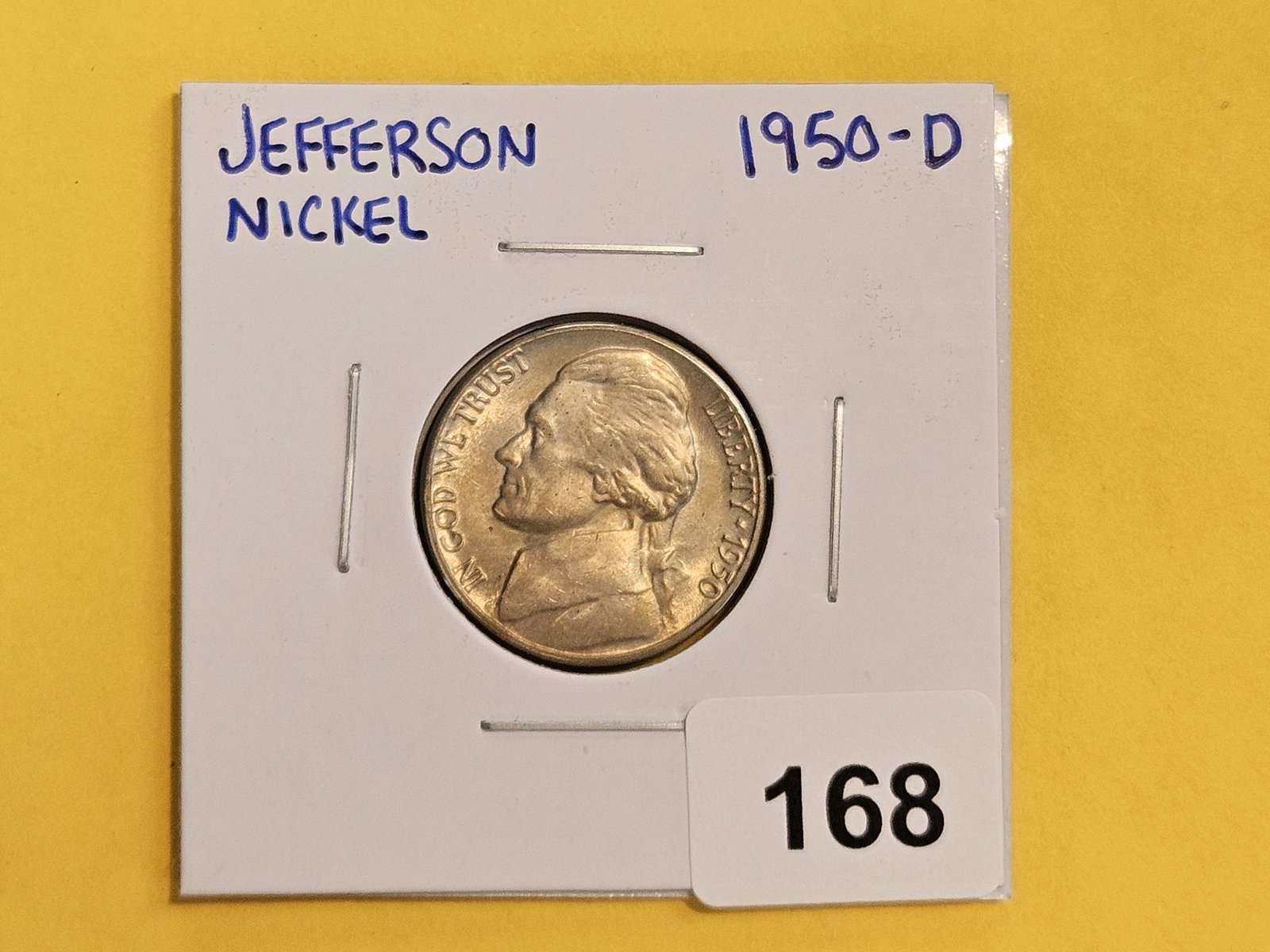 Key Date 1950-D Jefferson Nickel - 2