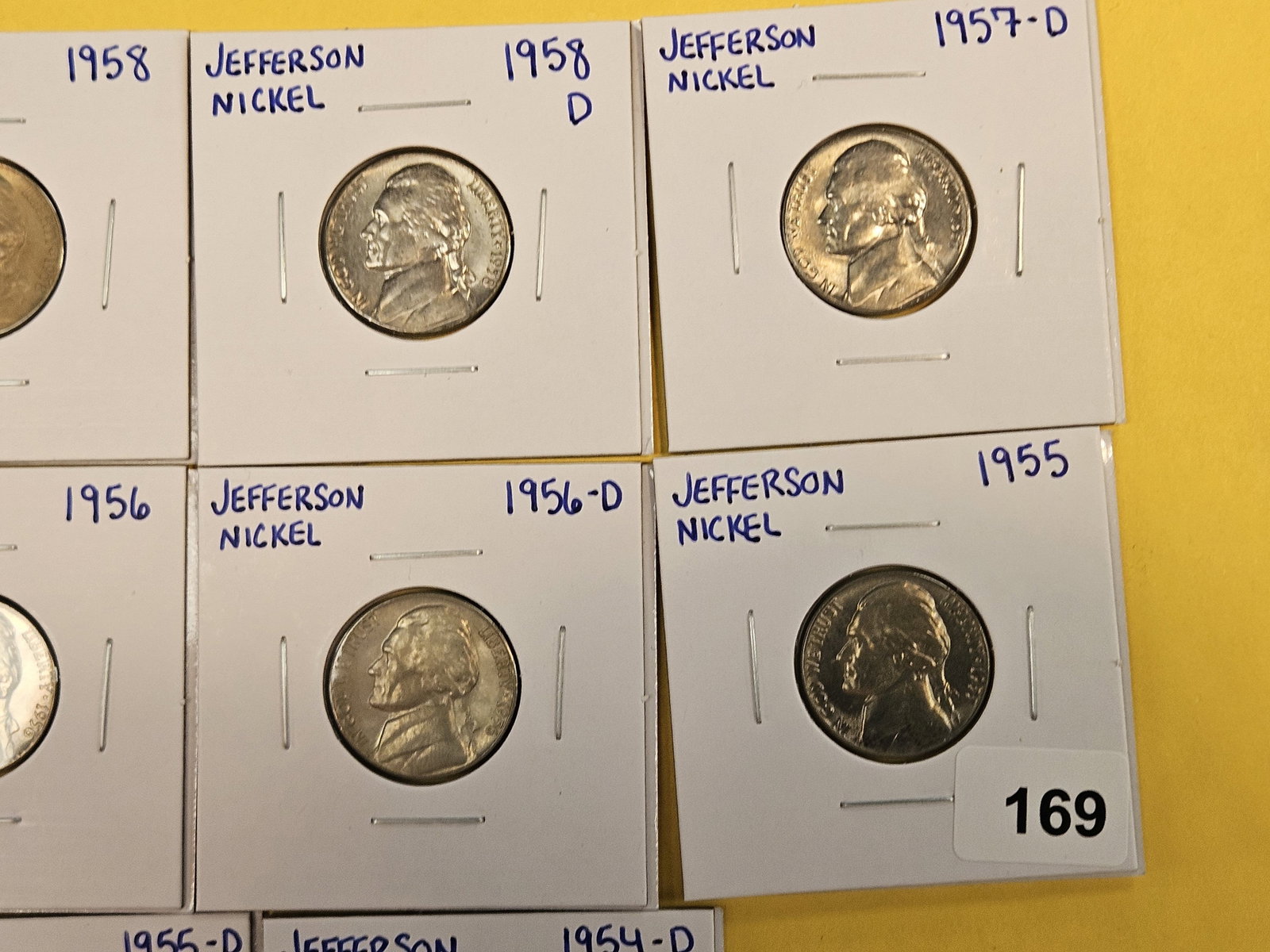 Ten mixed Uncirculated Jefferson Nickels - 4