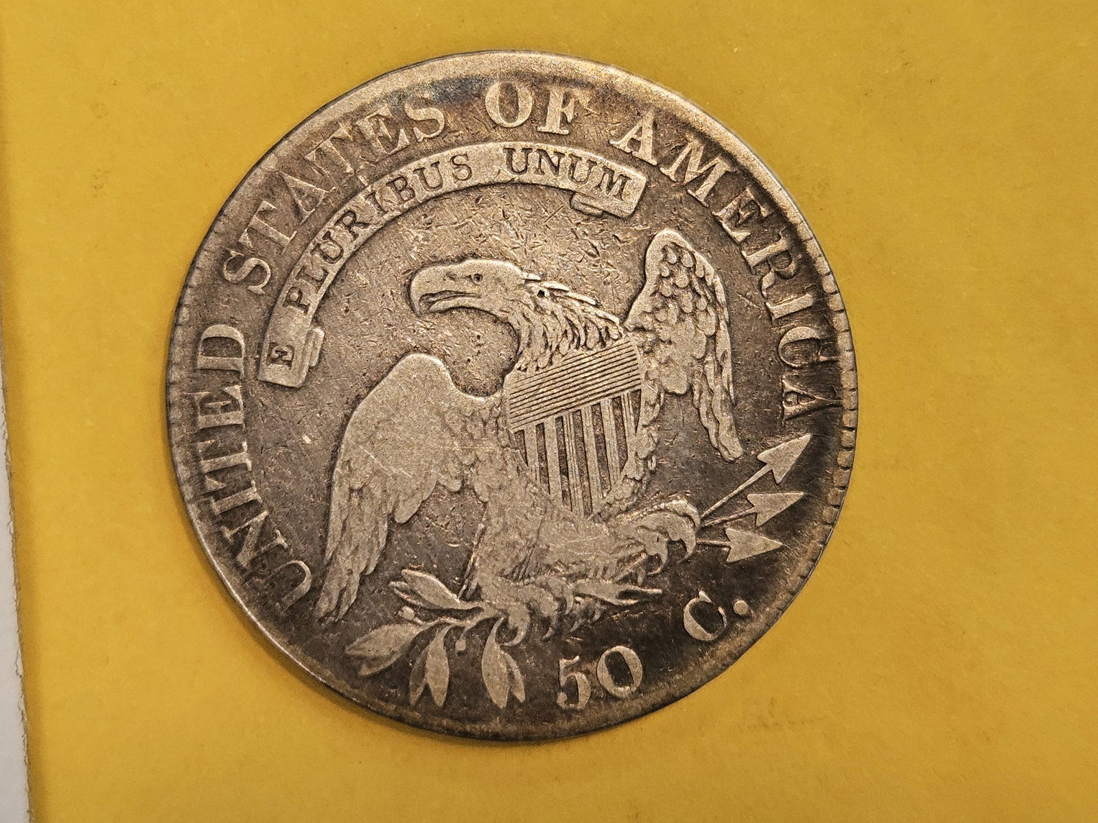 1819 Capped Bust Half Dollar in Fine - 6