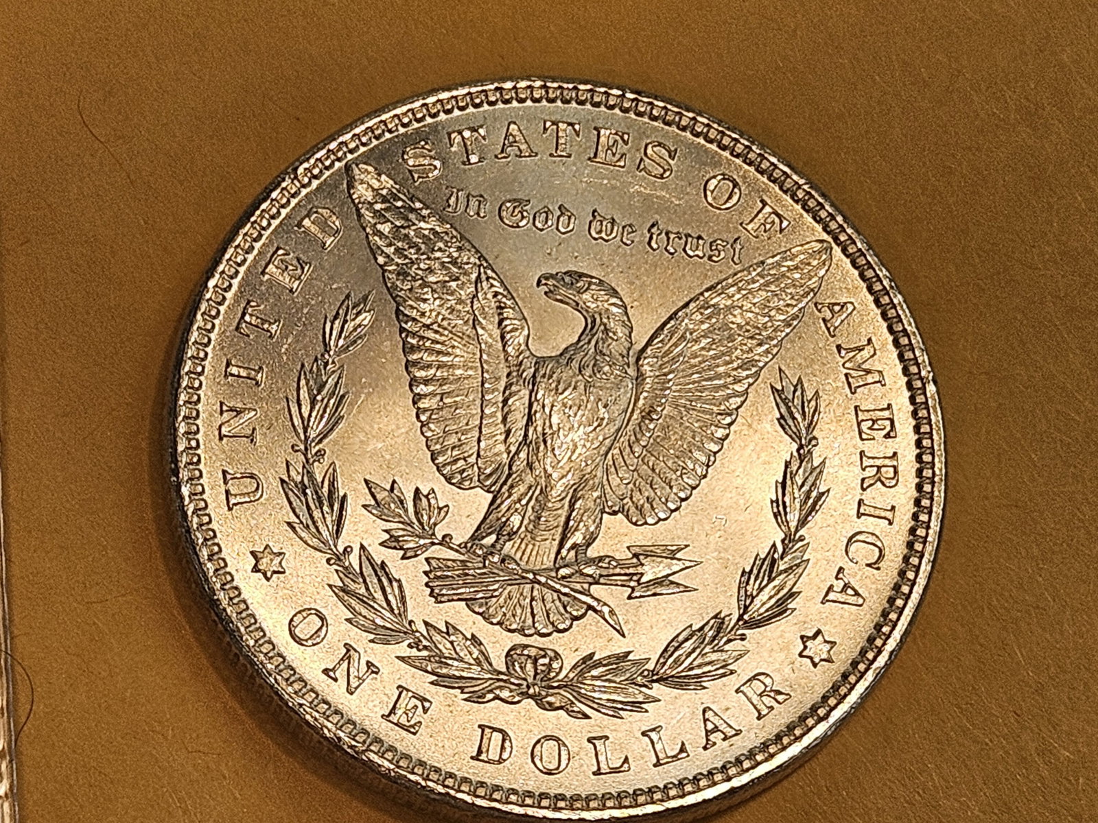 * GEM Brilliant Uncirculated 1898 Morgan Dollar - 7
