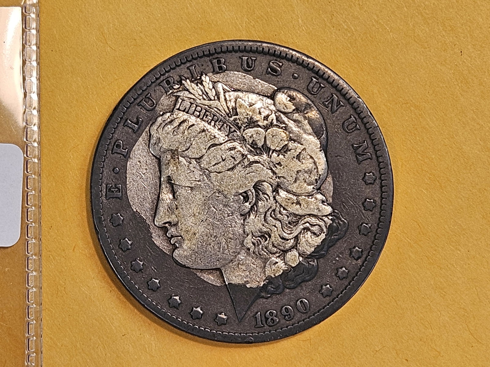 ** KEY DATE ** 1890-CC Morgan Dollar in Fine - Details - 3