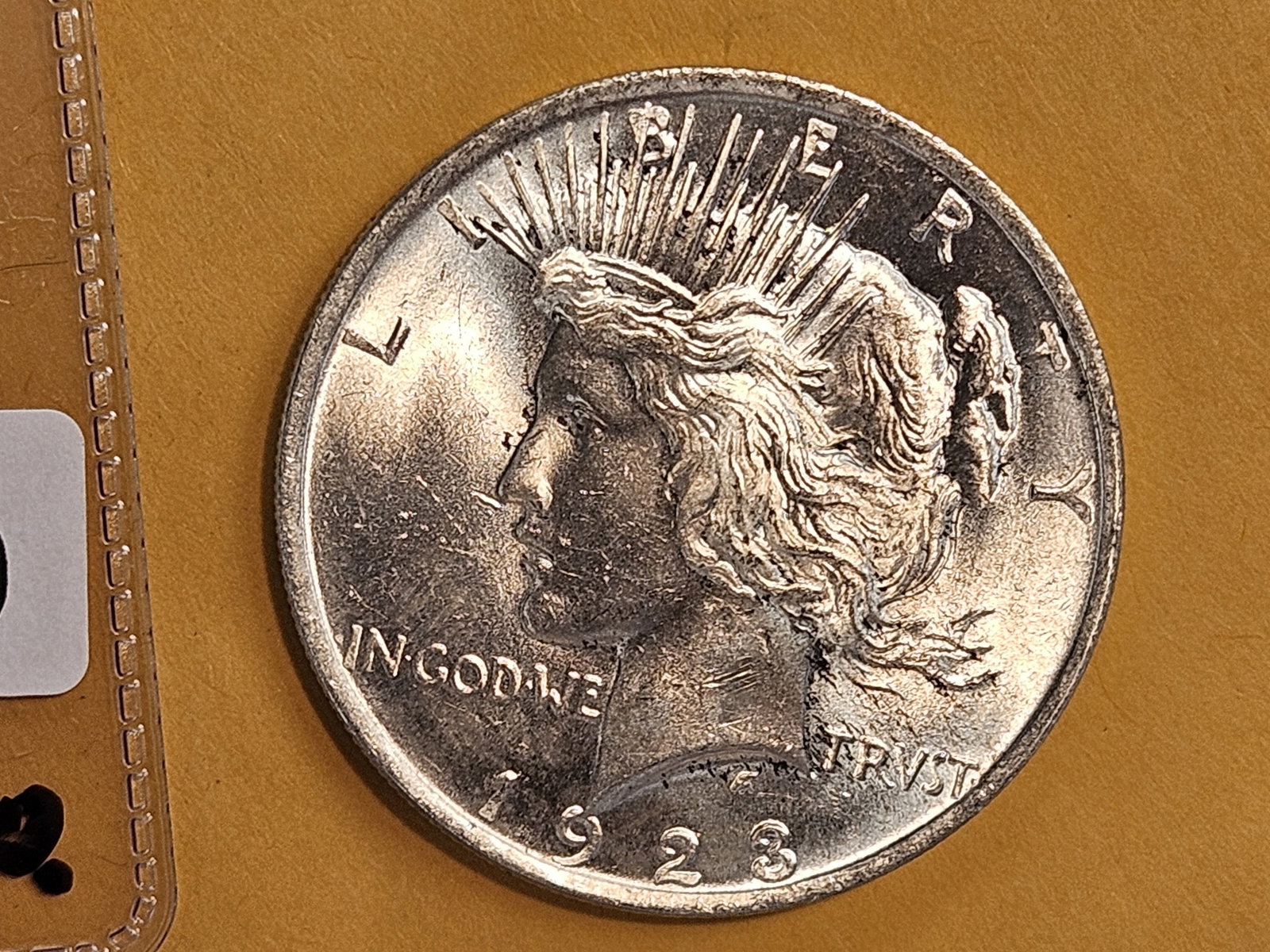 Very Choice Brilliant Uncirculated 1923 Peace Dollar