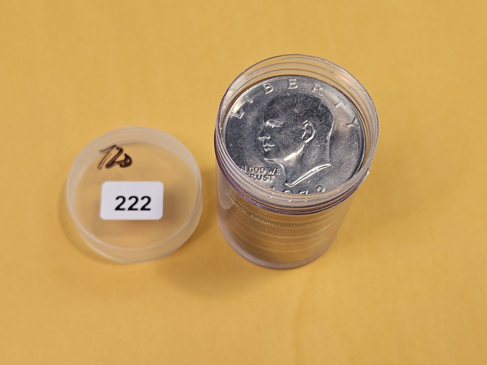 Brilliant Uncirculated Roll of 1972-D Eisenhower Dollars - 2
